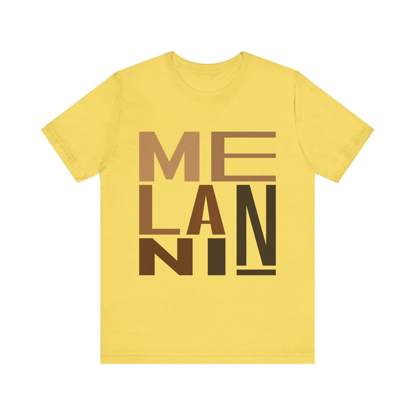 Melanin Text Art Tee