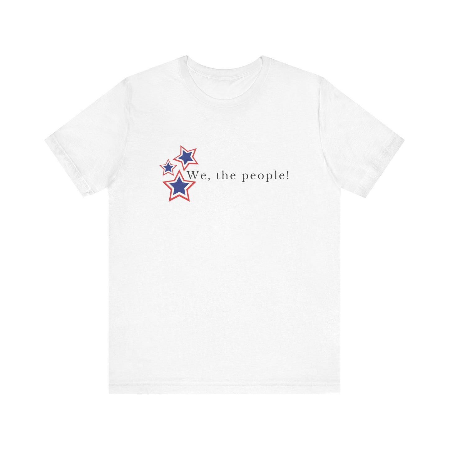 Constitution We the People T-Shirt-3 Corner Star Design
