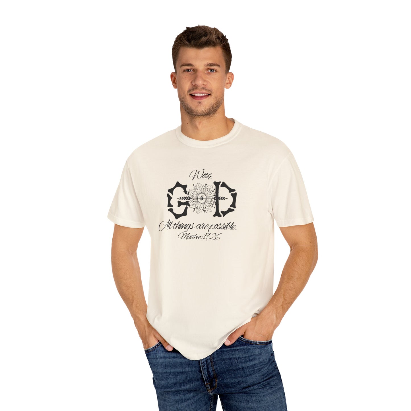 Daisy Scripture Tee