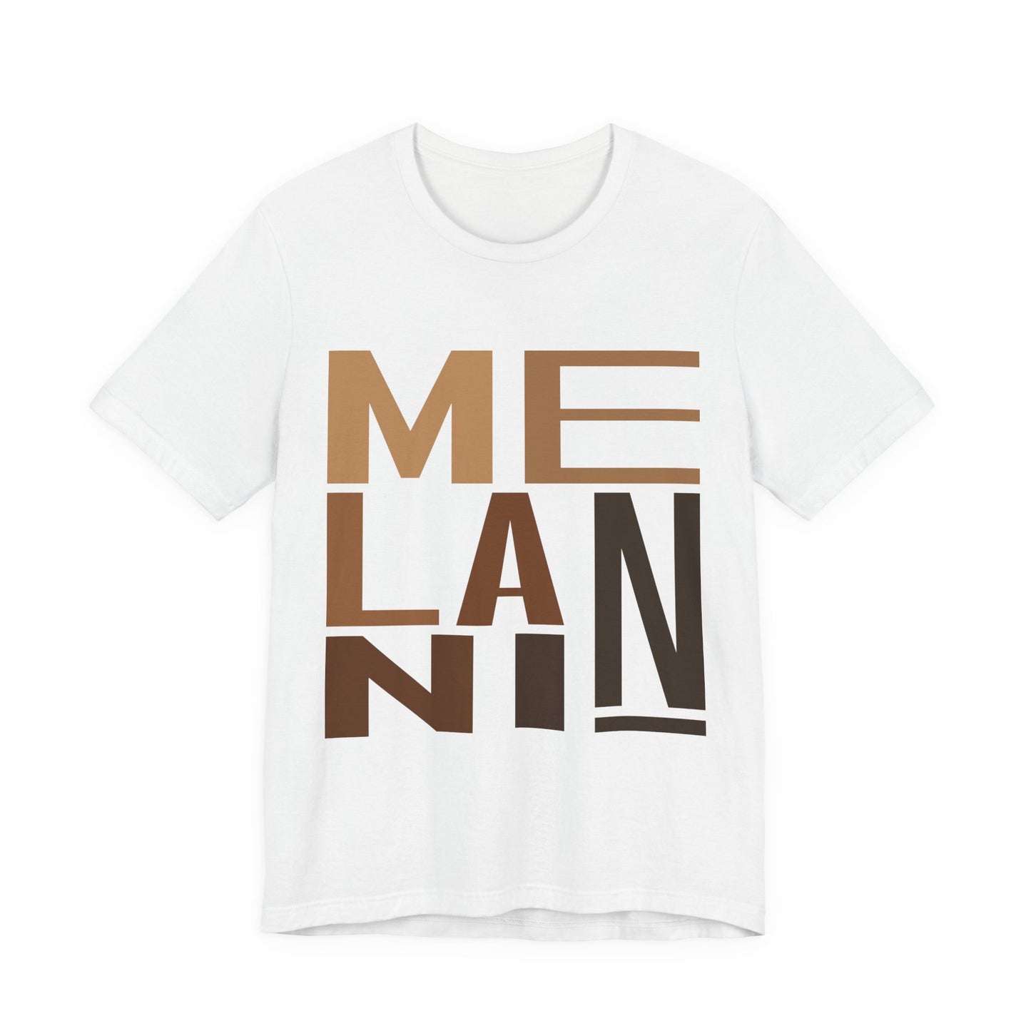 Melanin Text Art Tee
