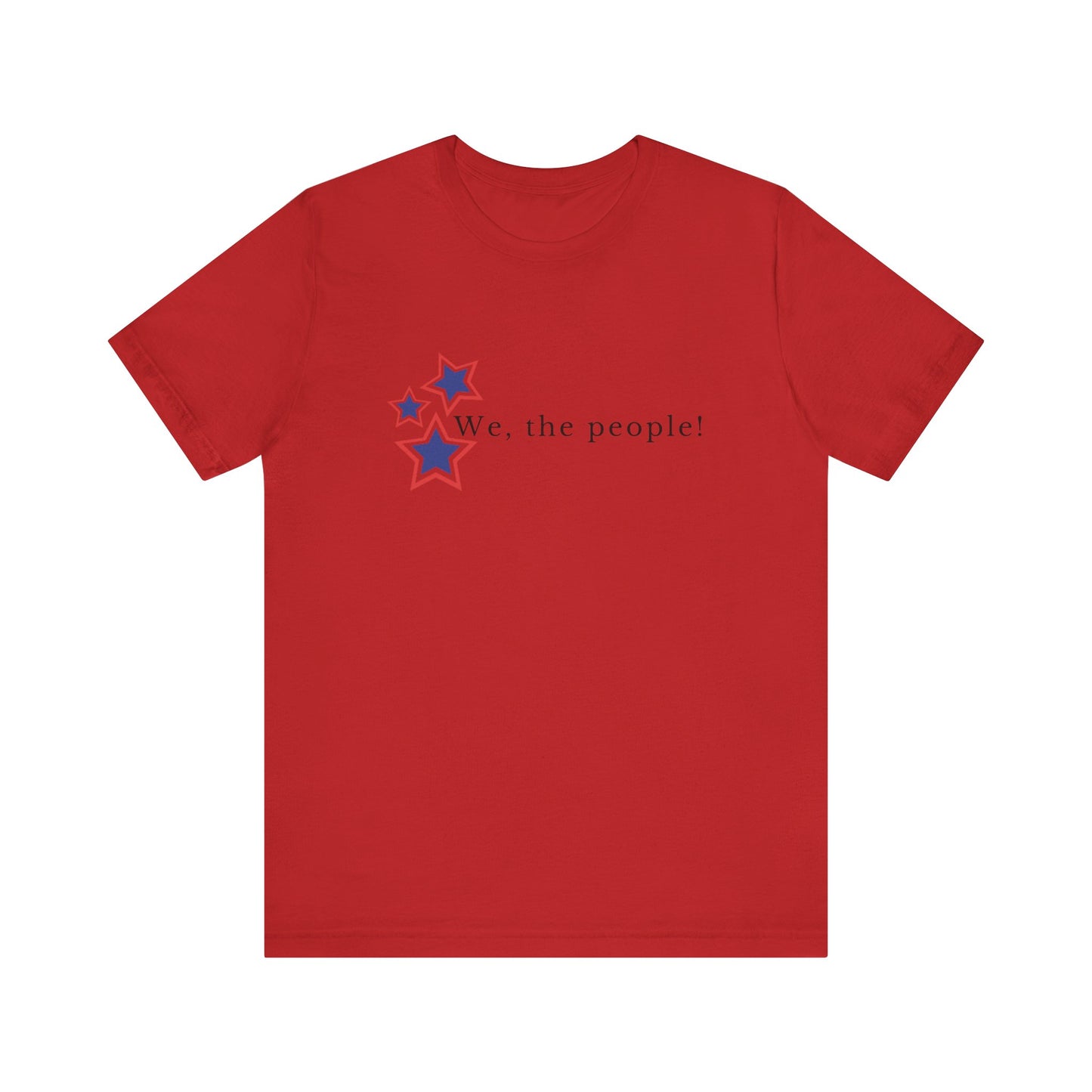 Constitution We the People T-Shirt-3 Corner Star Design