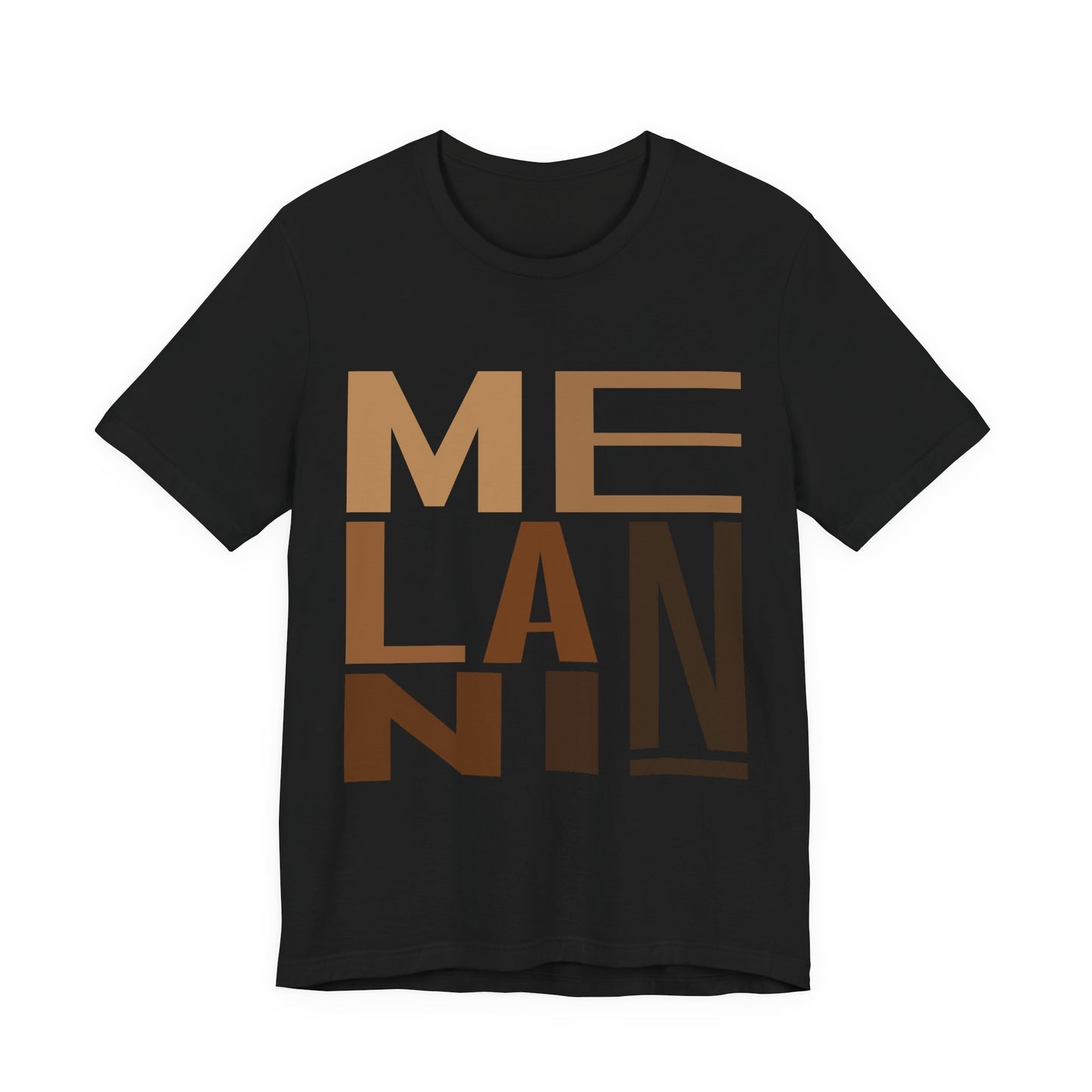 Melanin Text Art Tee