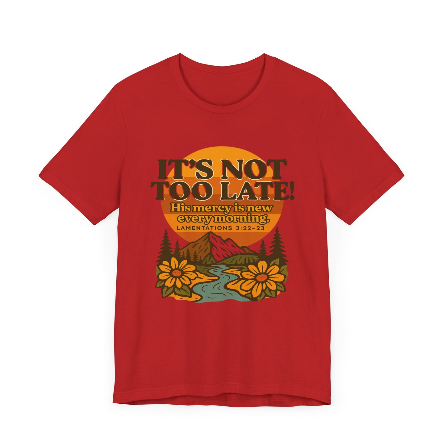 Nature Themed Tee - God's Merciful Reminder