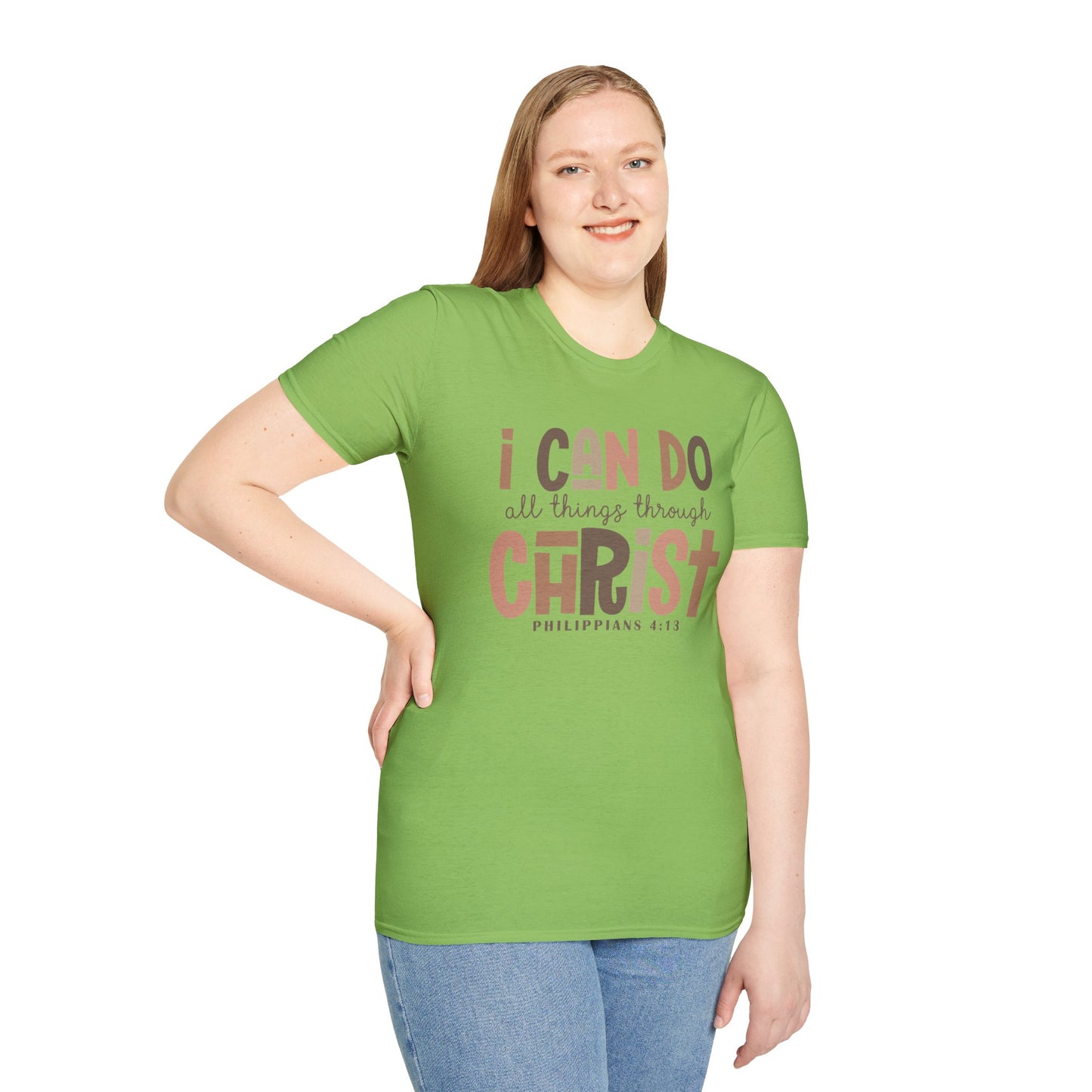 Faithful Unisex Tee with Inspirational Text - Earthtone Colors