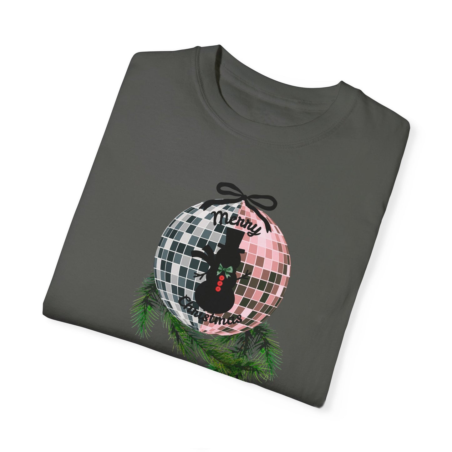 Christmas Disco Snowman T-shirt