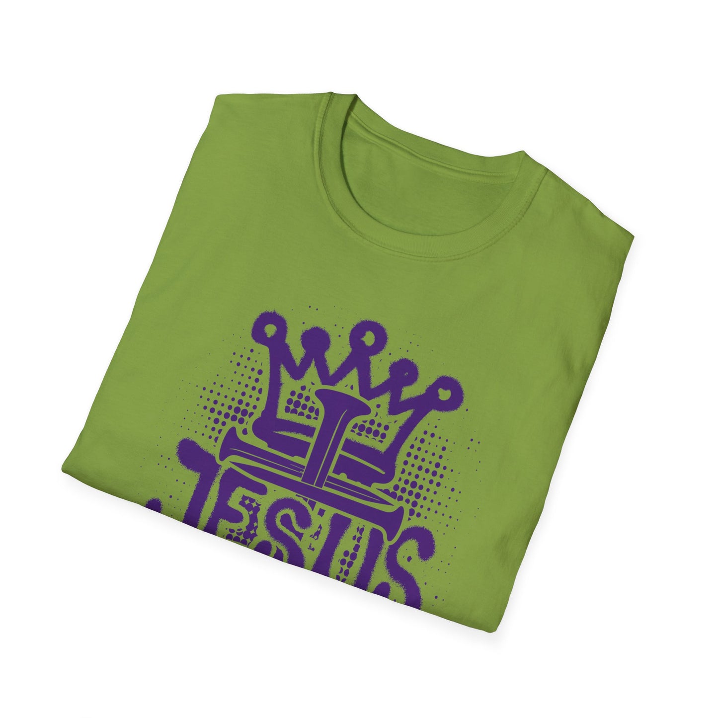Graffiti Cross Unisex T-Shirt - Jesus is King