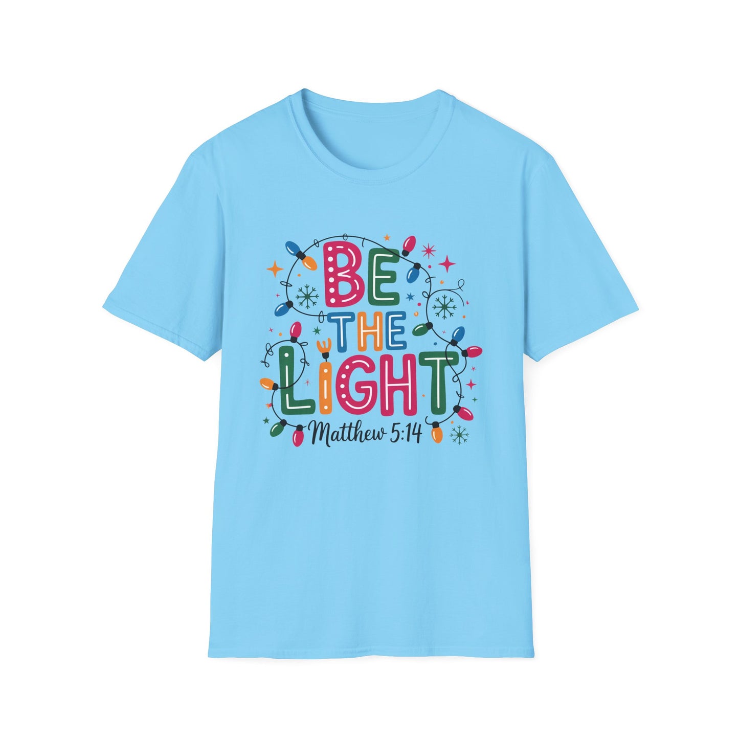 Christmas Be the Light T-Shirt
