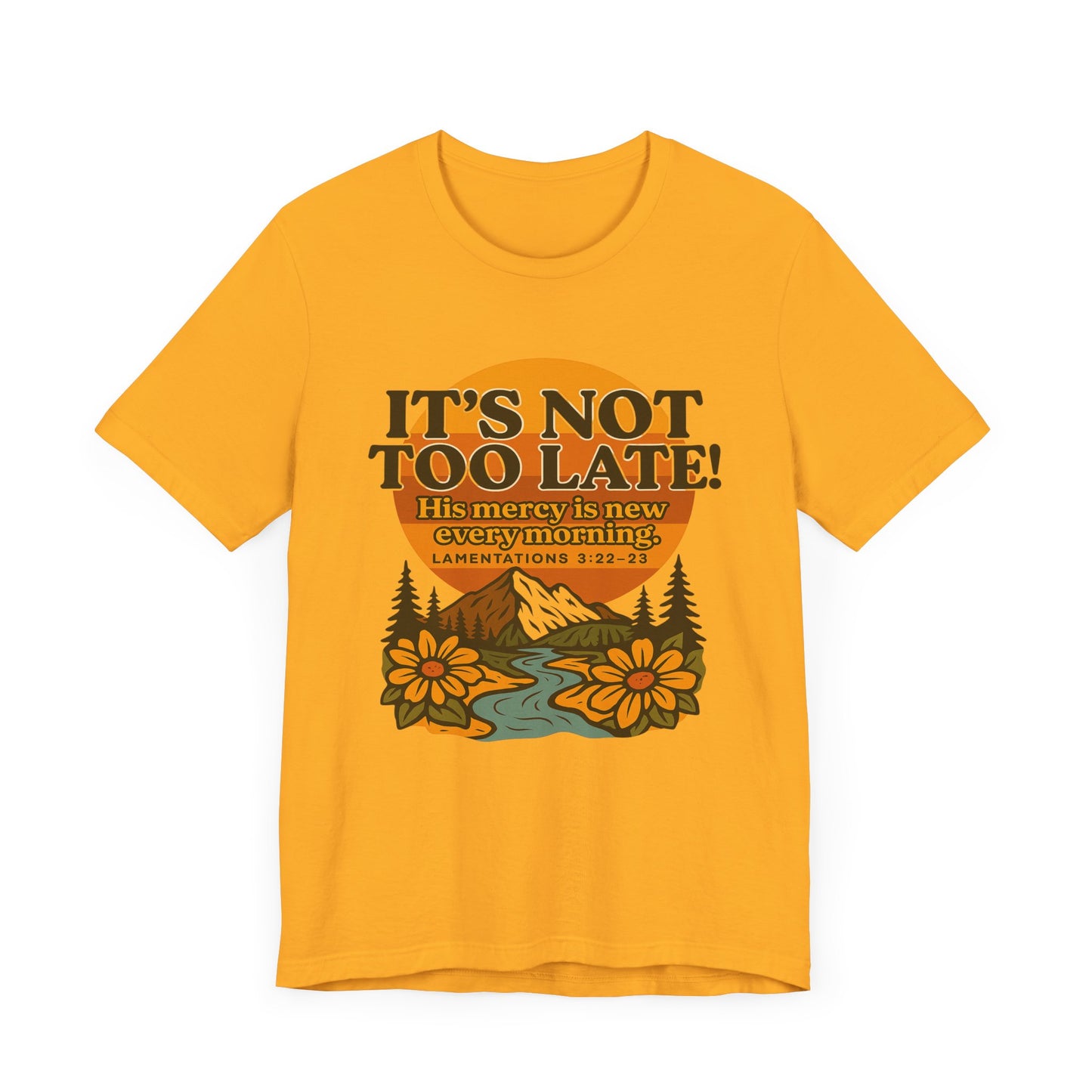 Nature Themed Tee - God's Merciful Reminder
