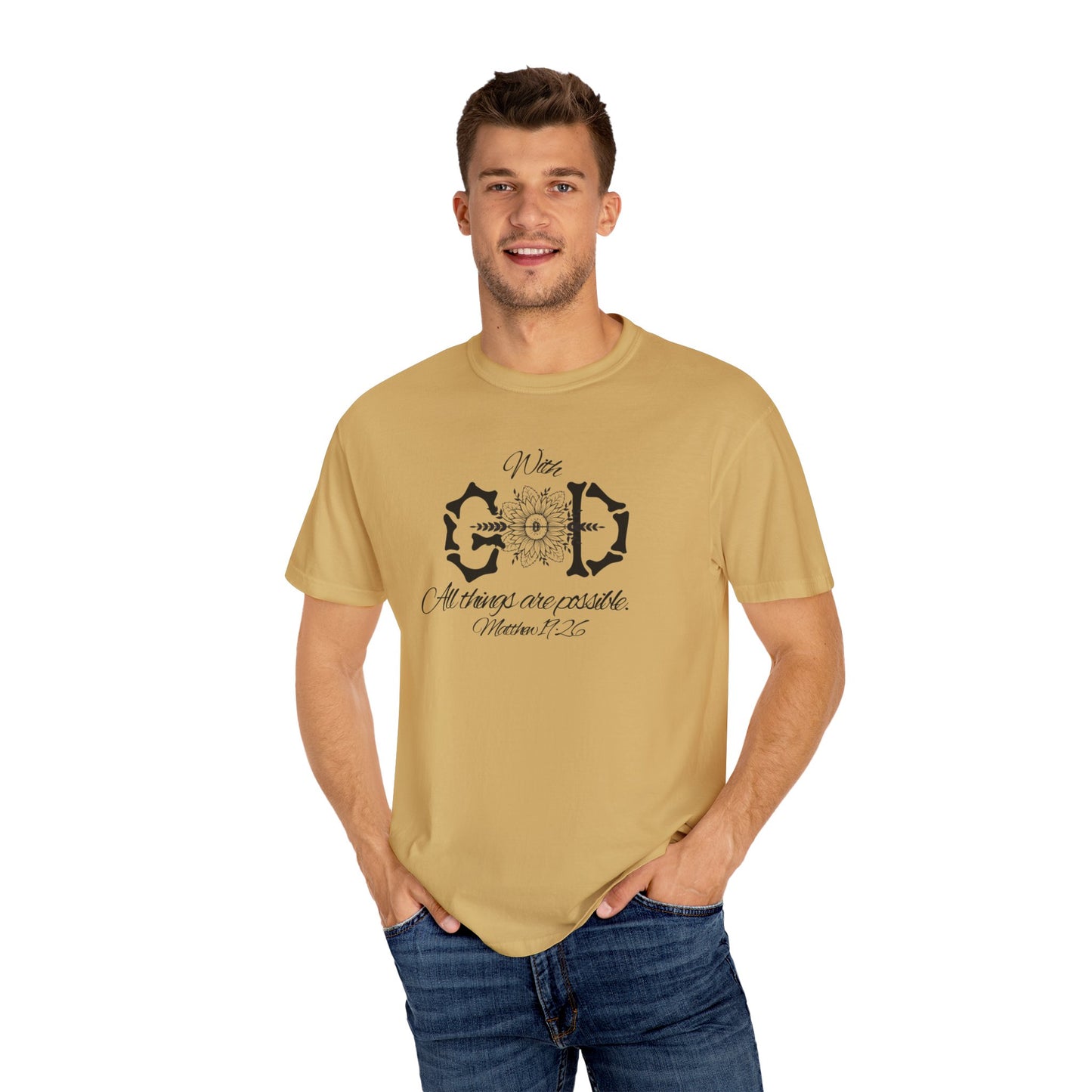 Daisy Scripture Tee