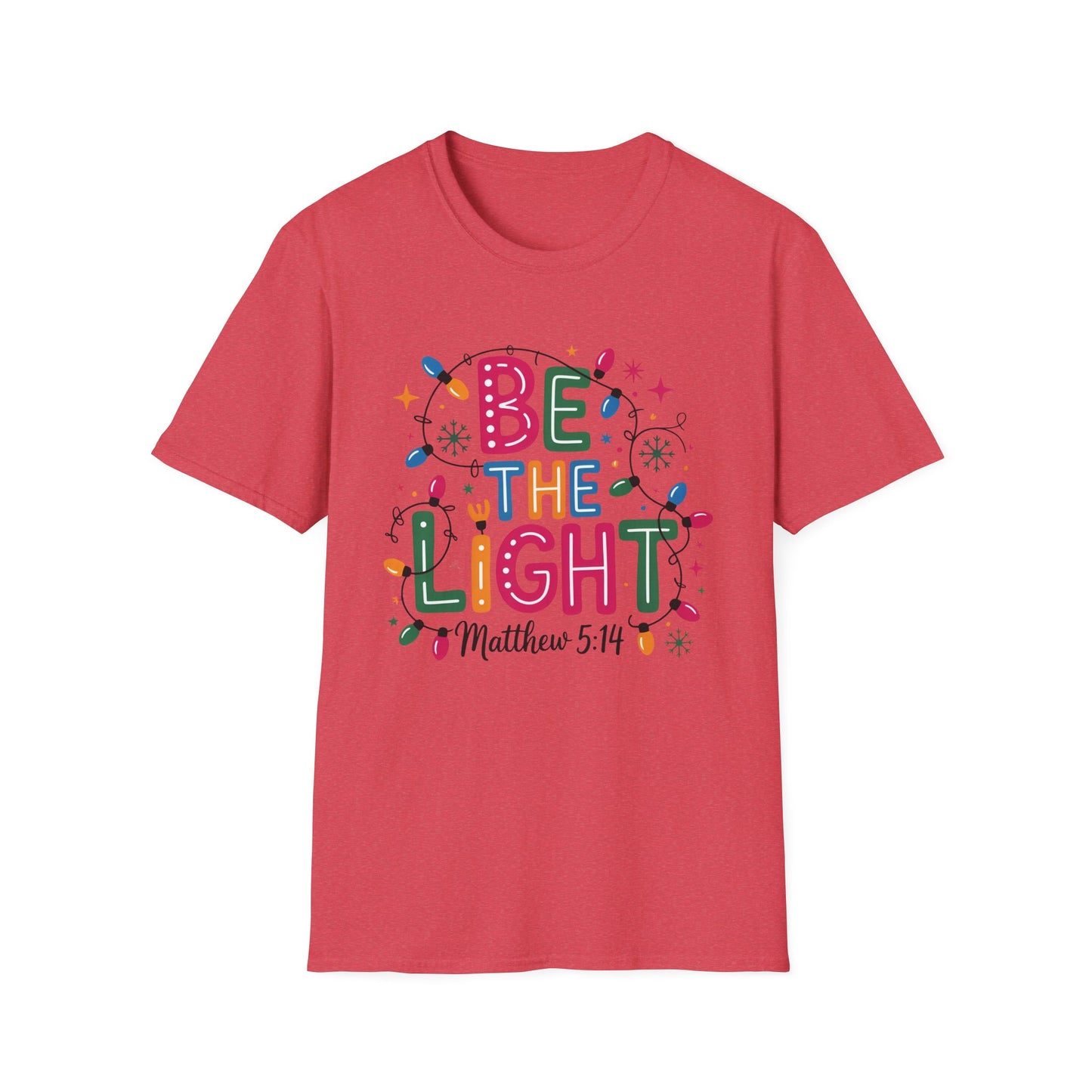 Christmas Be the Light T-Shirt