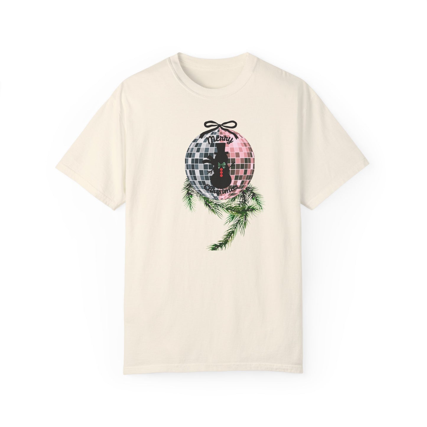 Christmas Disco Snowman T-shirt