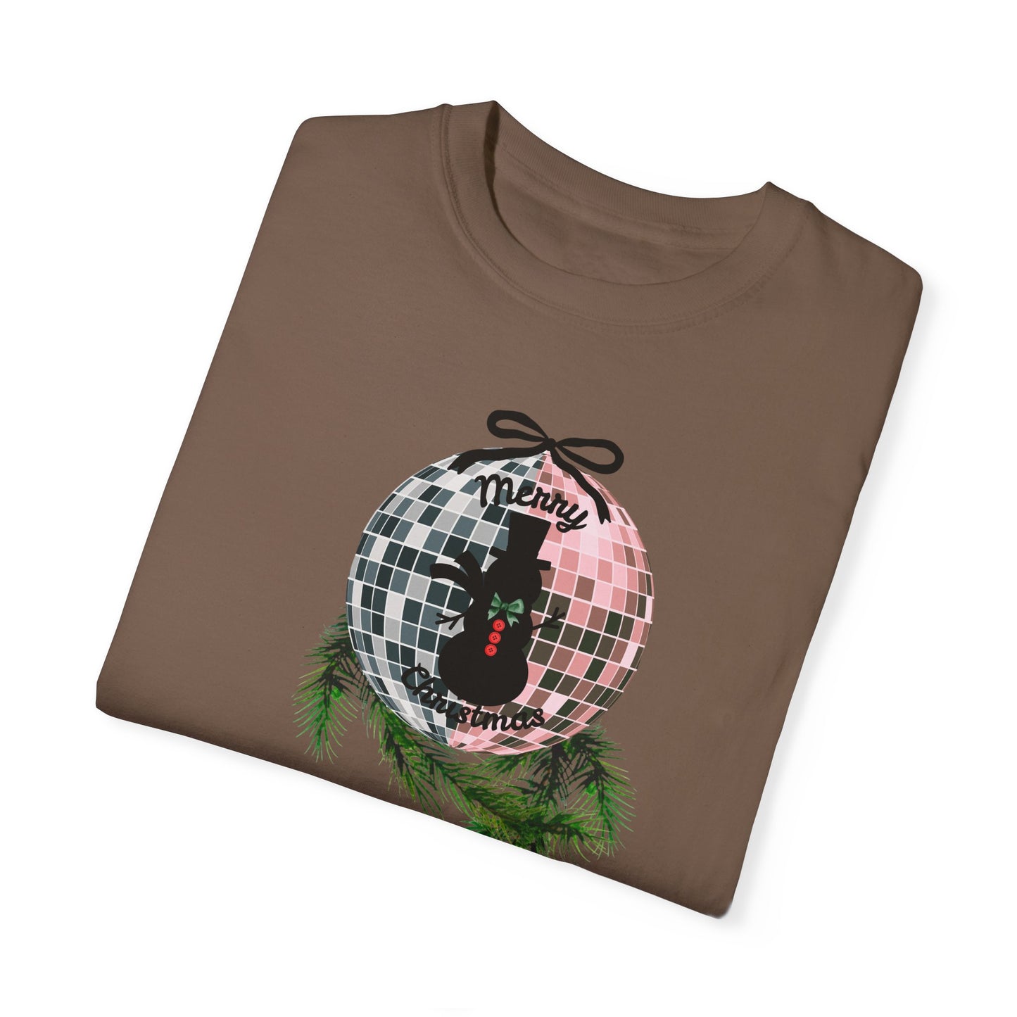 Christmas Disco Snowman T-shirt