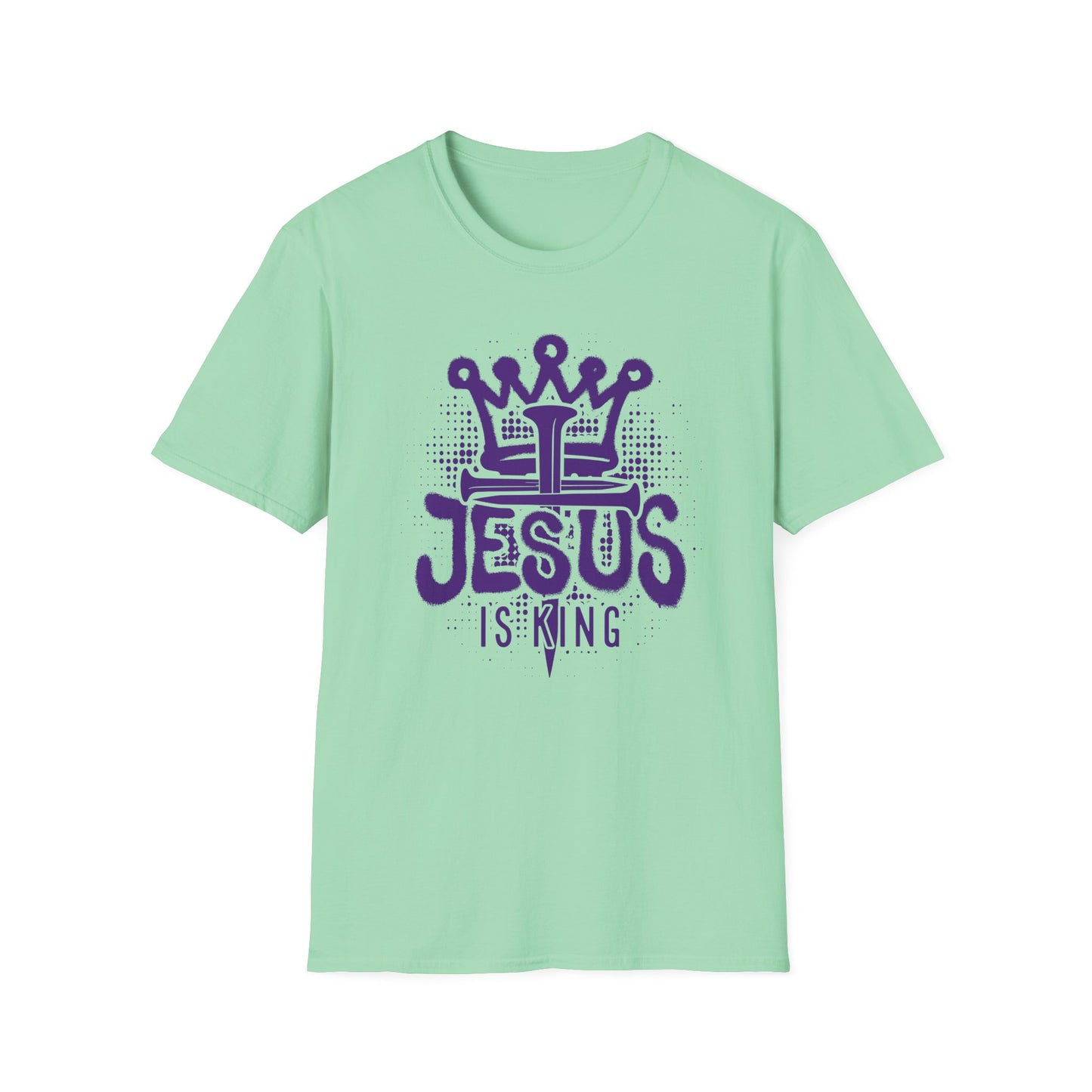 Graffiti Cross Unisex T-Shirt - Jesus is King