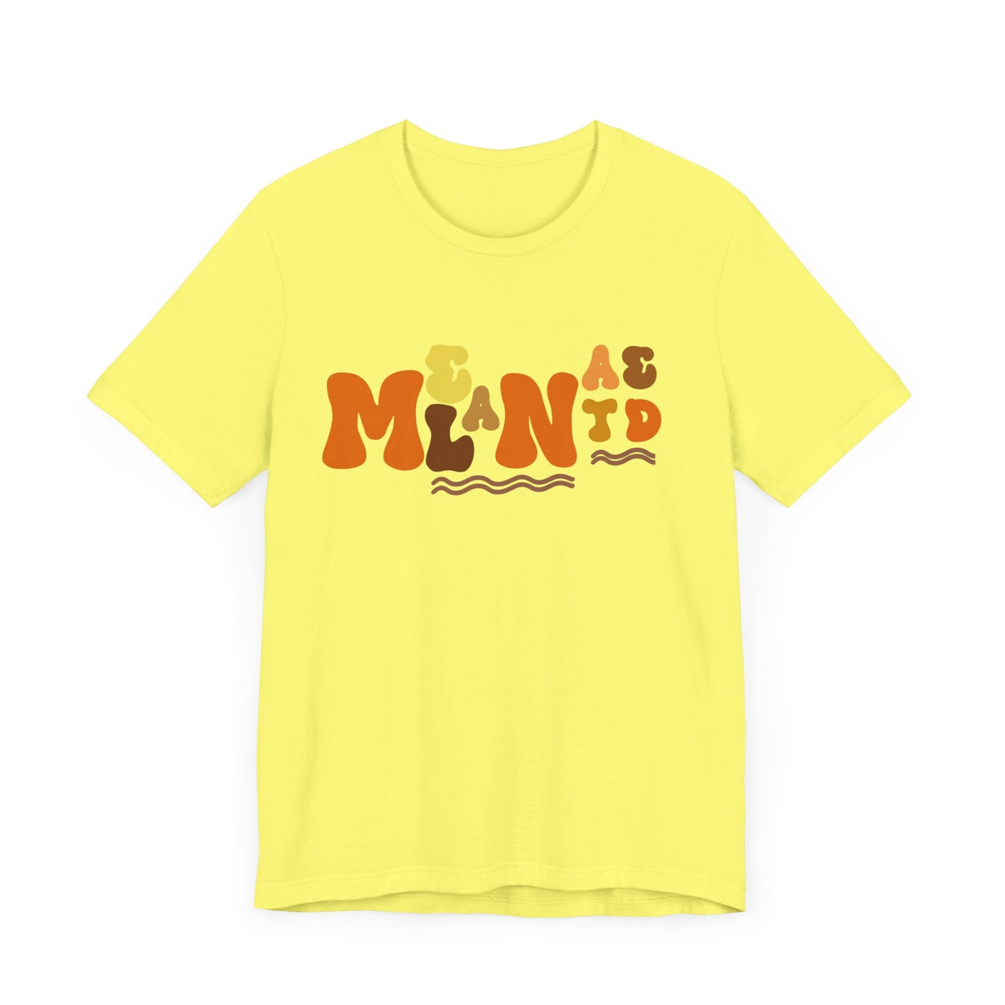 Melanated Bubble Letters T-shirt Design 2