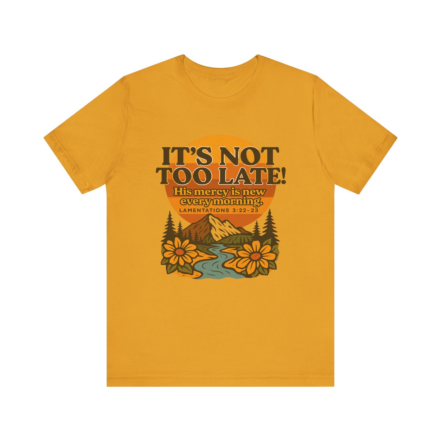 Nature Themed Tee - God's Merciful Reminder