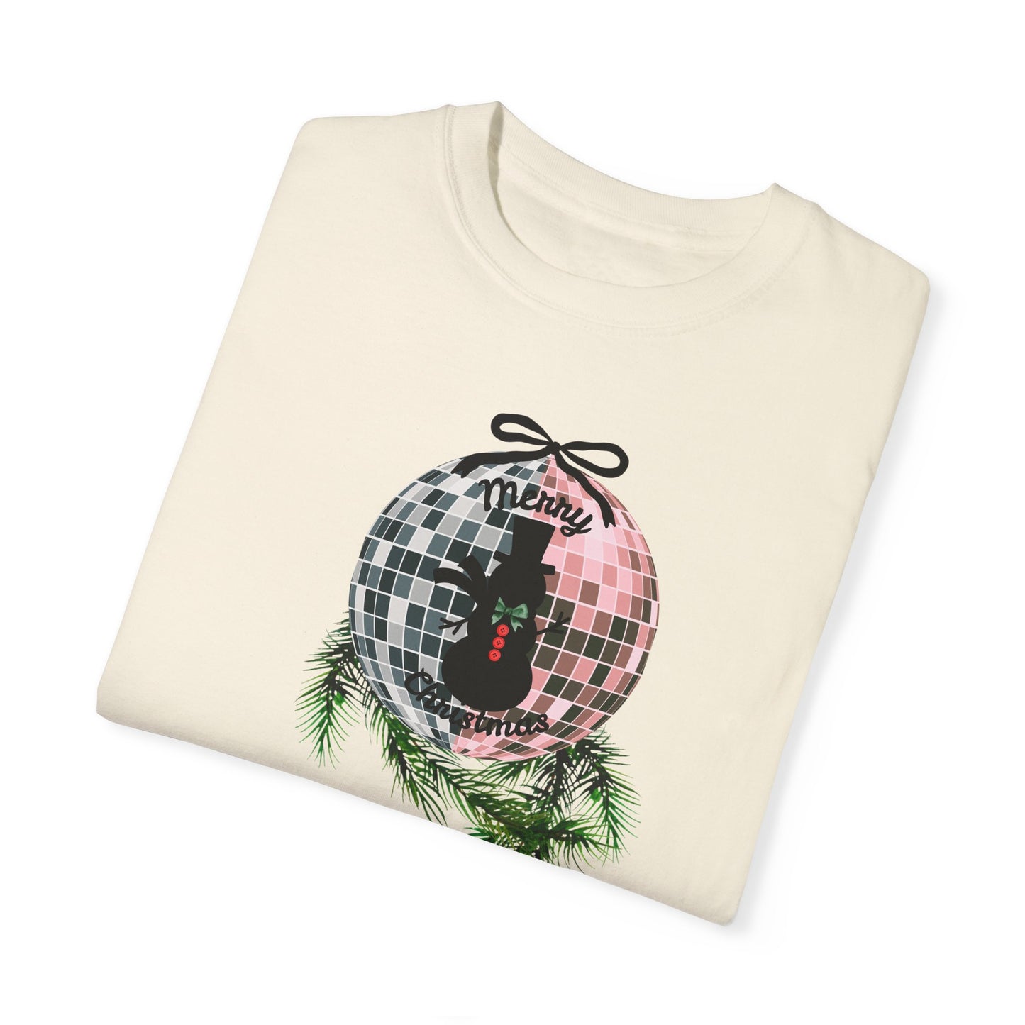Christmas Disco Snowman T-shirt