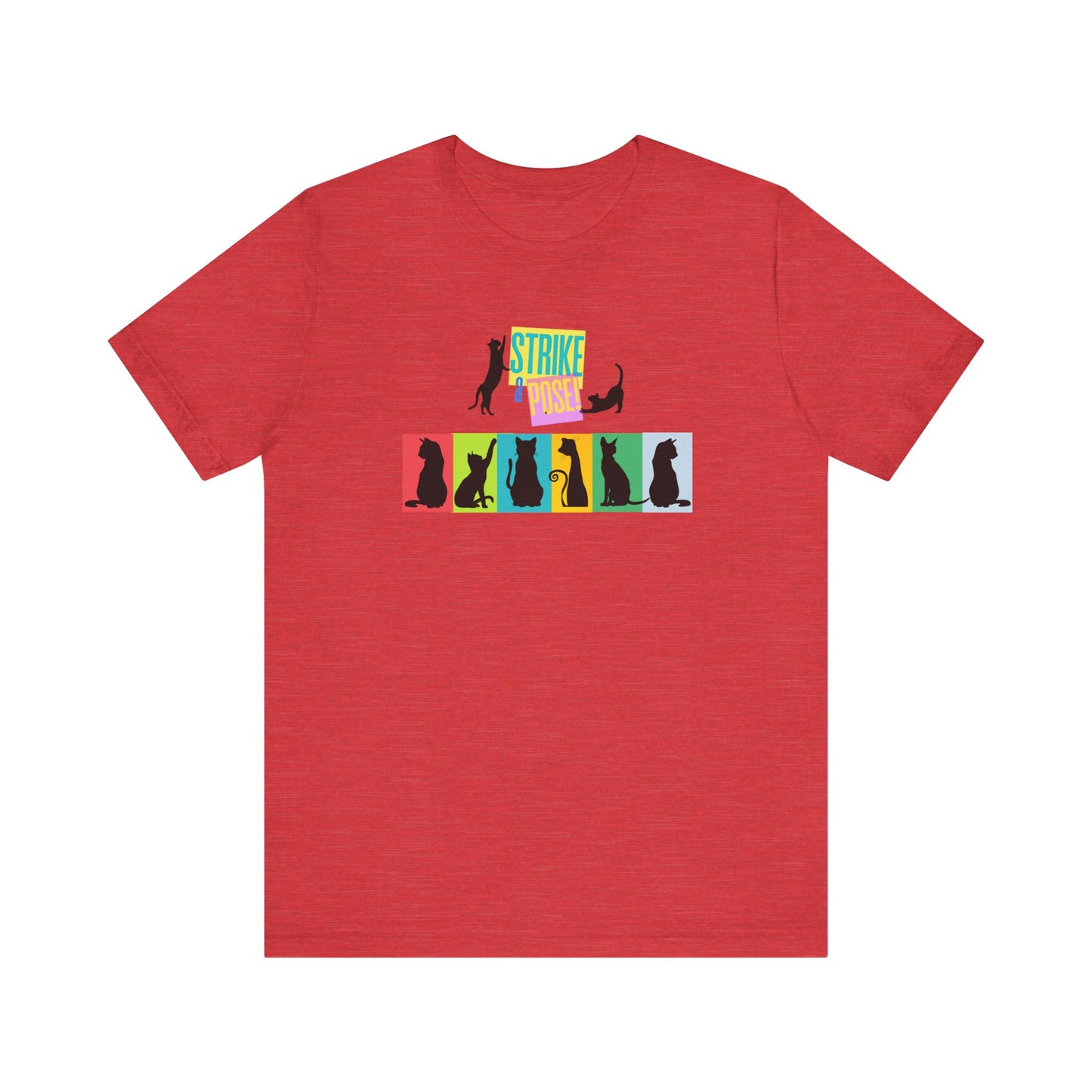 Cat Silhouette Vogue T-shirt