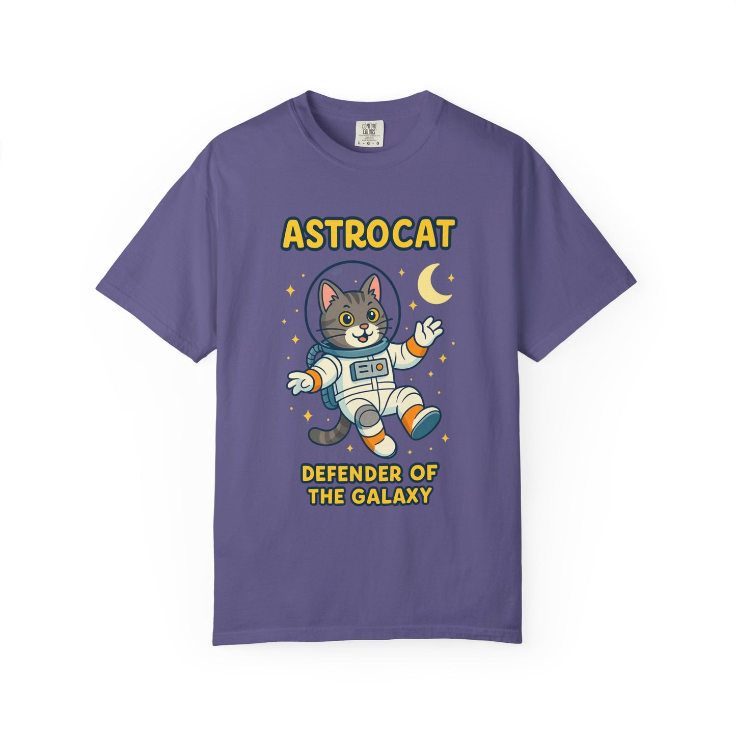Cat Space Superhero Tee