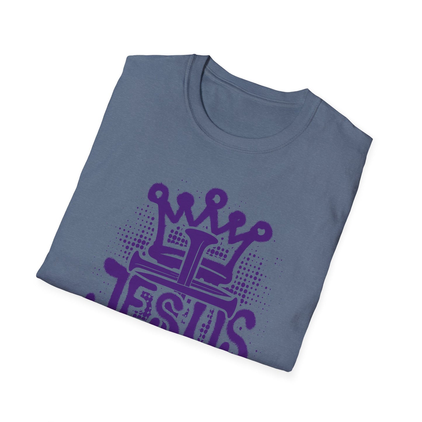 Graffiti Cross Unisex T-Shirt - Jesus is King