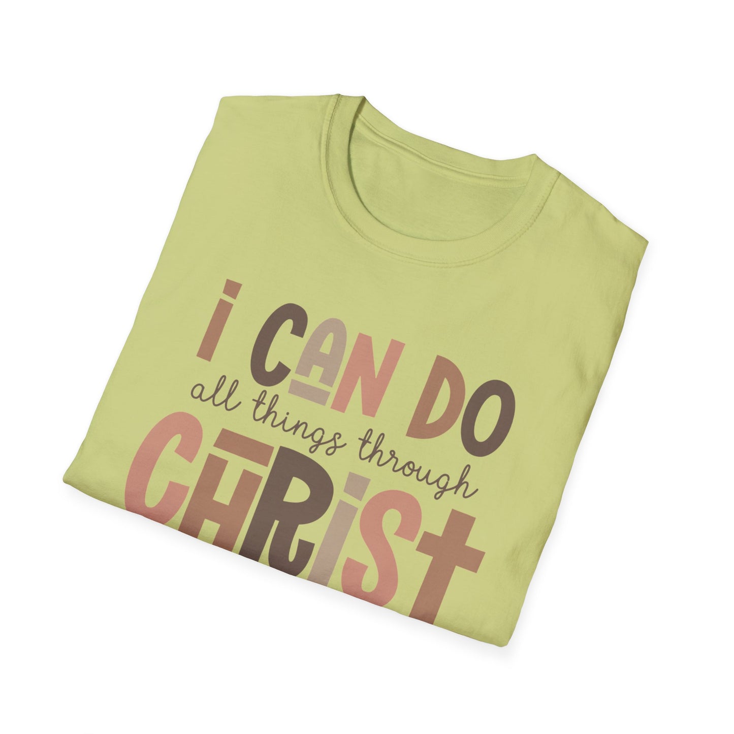 Faithful Unisex Tee with Inspirational Text - Earthtone Colors