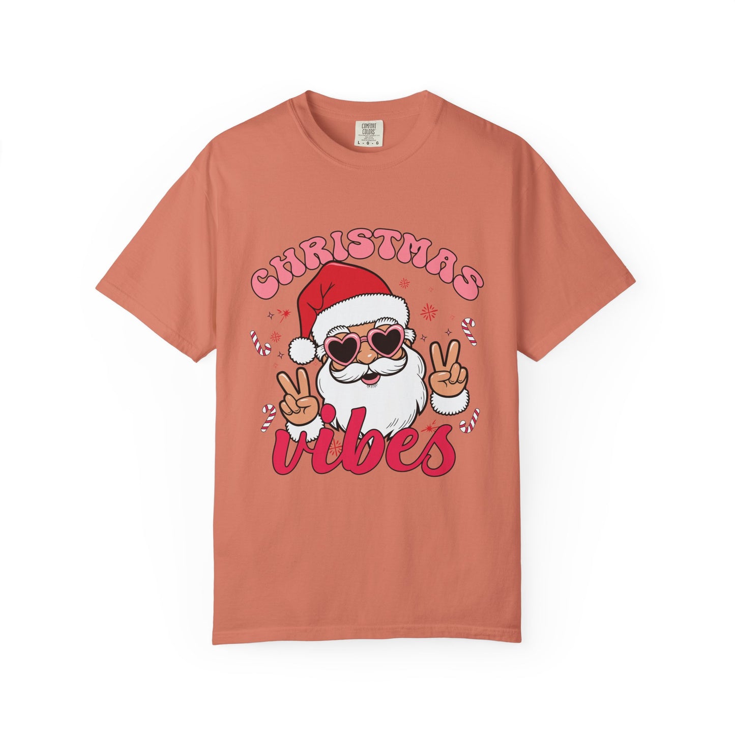 Santa Christmas Vibes T-shirt