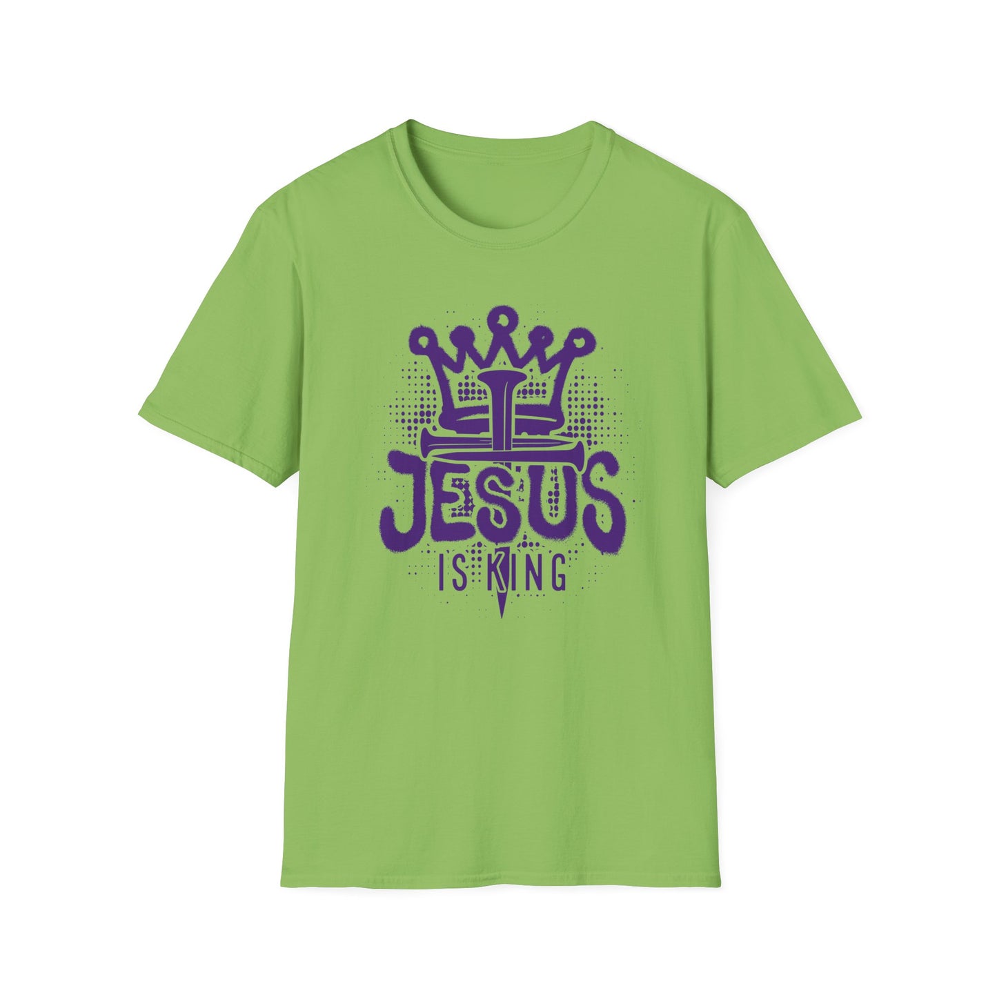 Graffiti Cross Unisex T-Shirt - Jesus is King