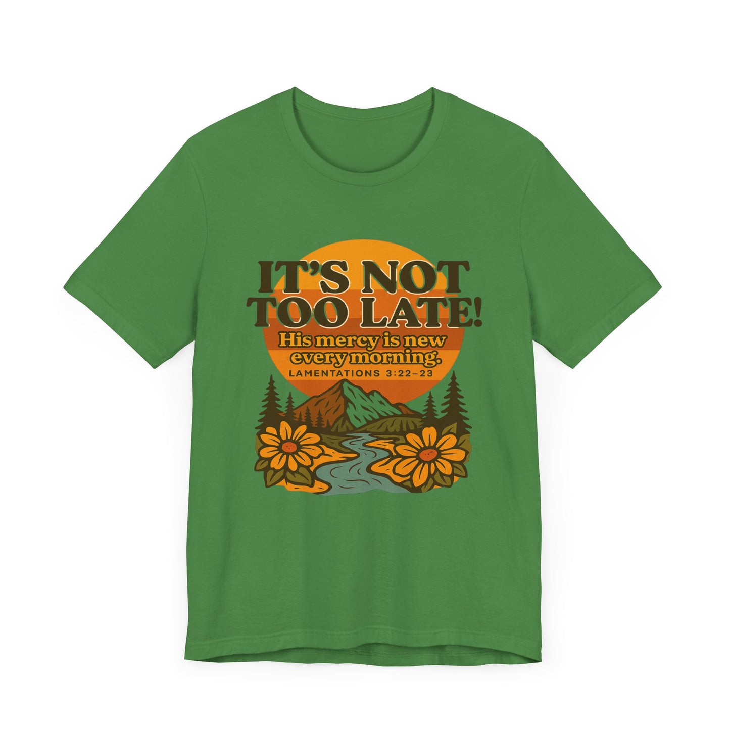 Nature Themed Tee - God's Merciful Reminder
