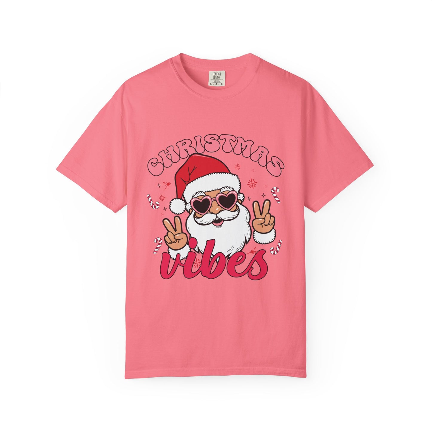 Santa Christmas Vibes T-shirt