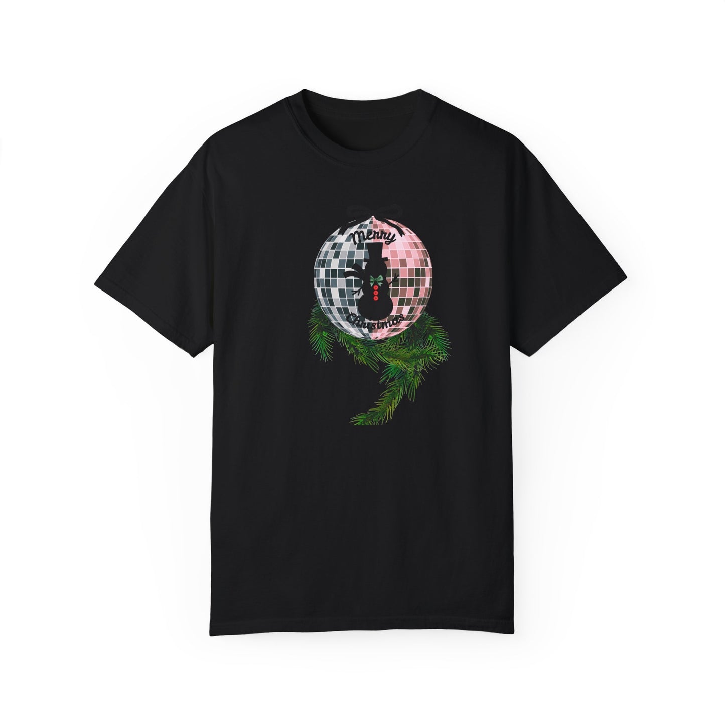 Christmas Disco Snowman T-shirt