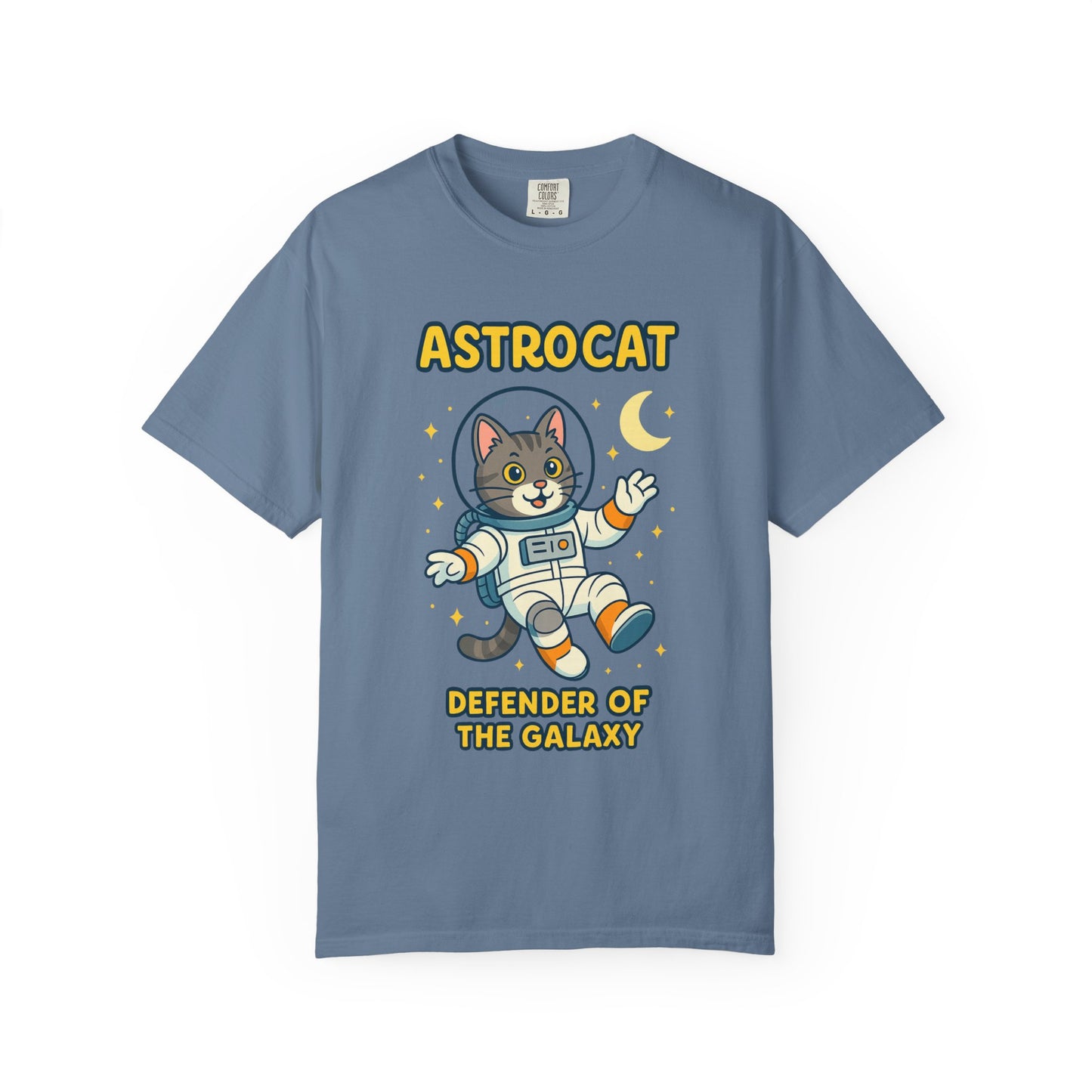 Cat Space Superhero Tee