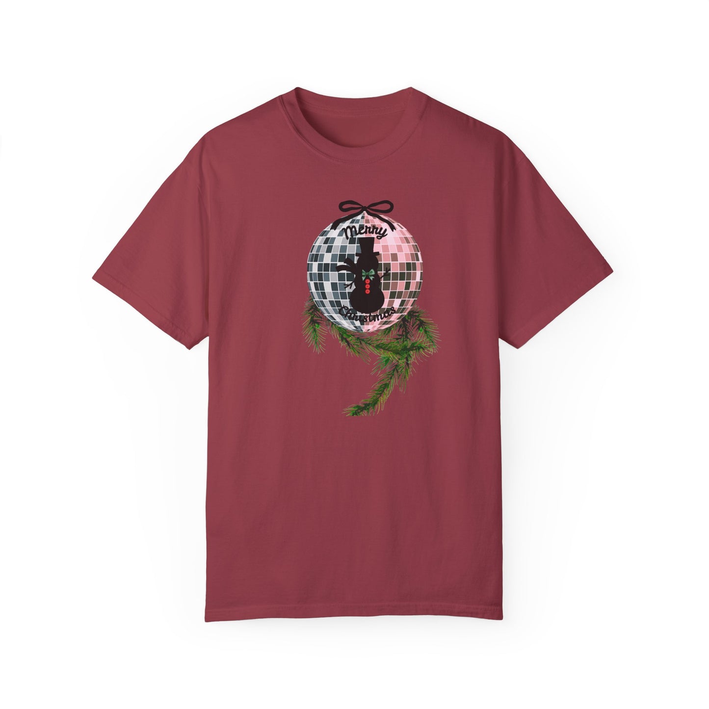 Christmas Disco Snowman T-shirt