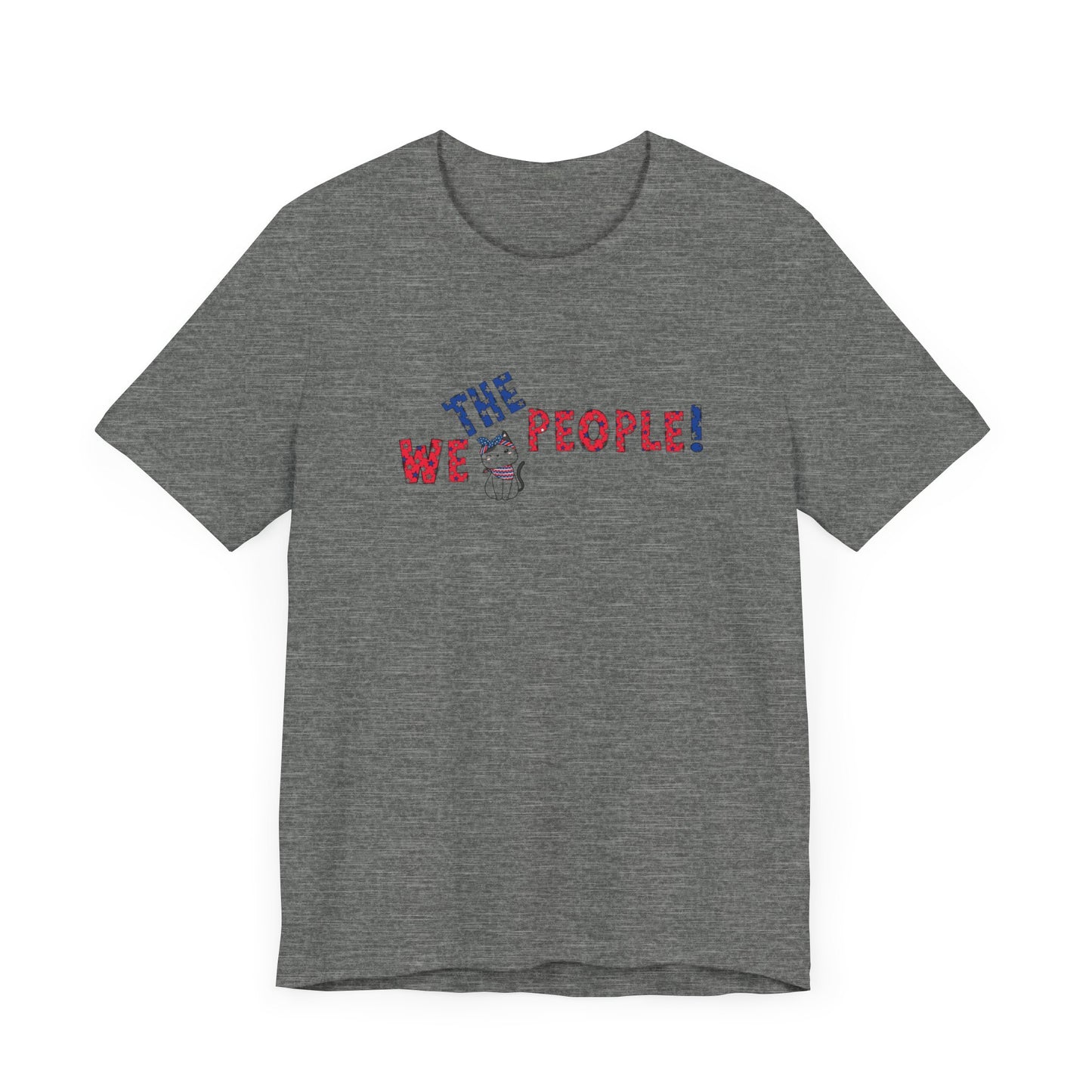 Patriotic Cat 'We the People' T-Shirt