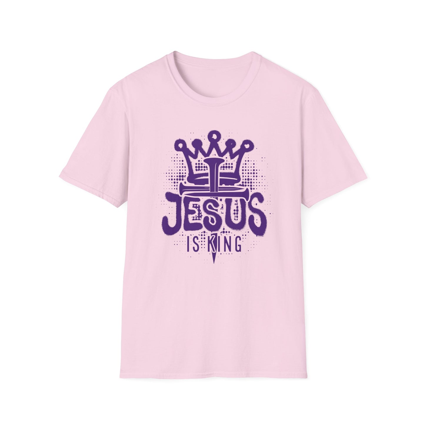 Graffiti Cross Unisex T-Shirt - Jesus is King