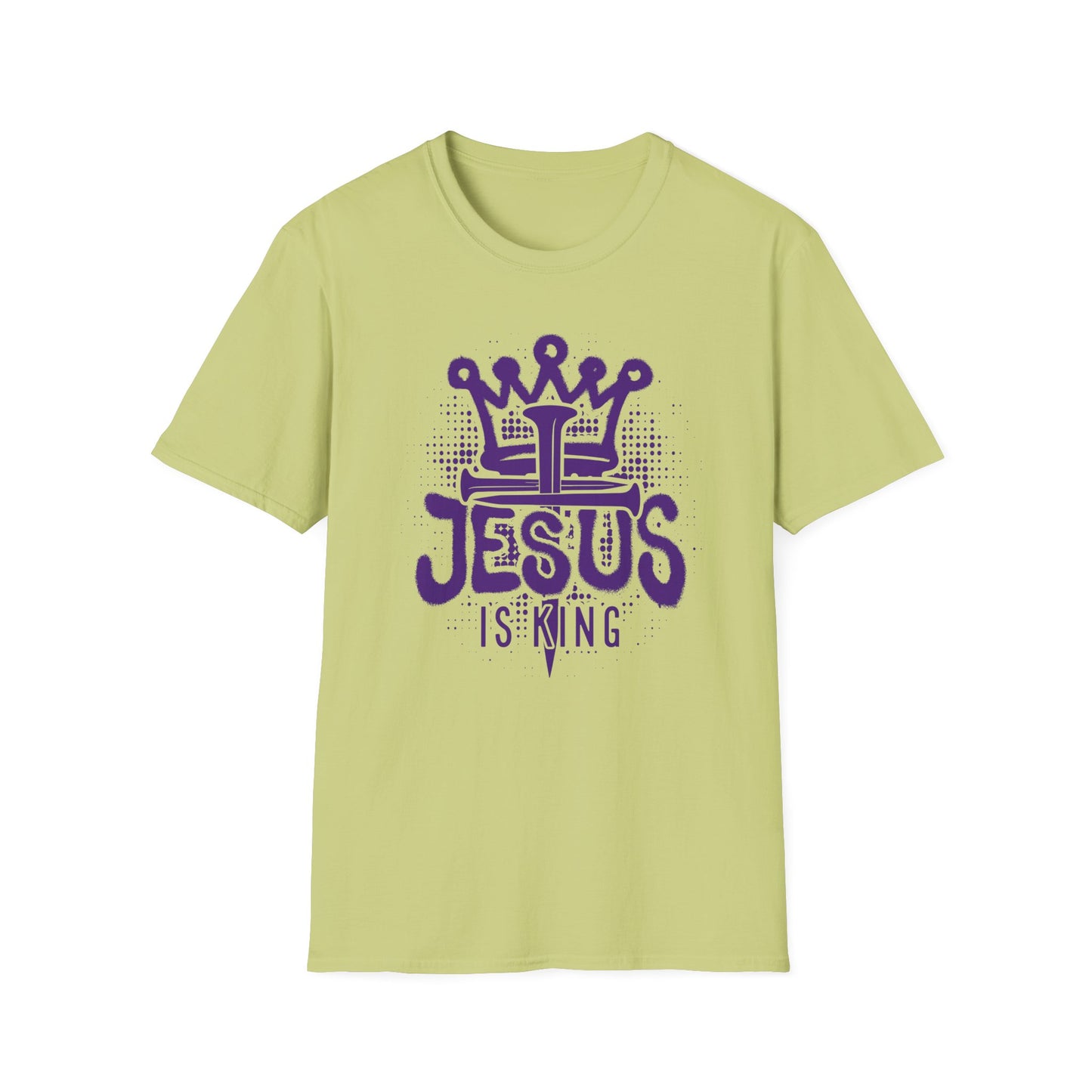 Graffiti Cross Unisex T-Shirt - Jesus is King