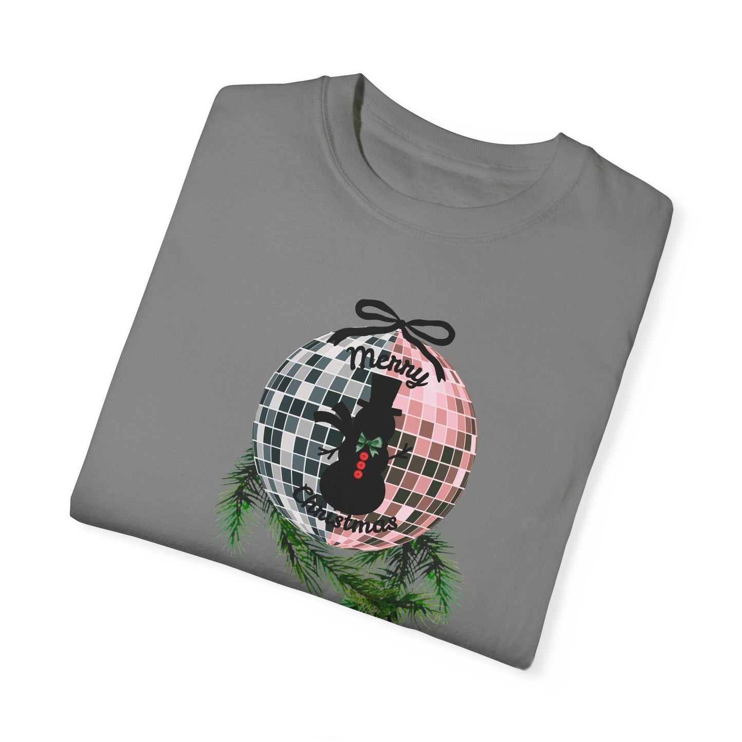Christmas Disco Snowman T-shirt