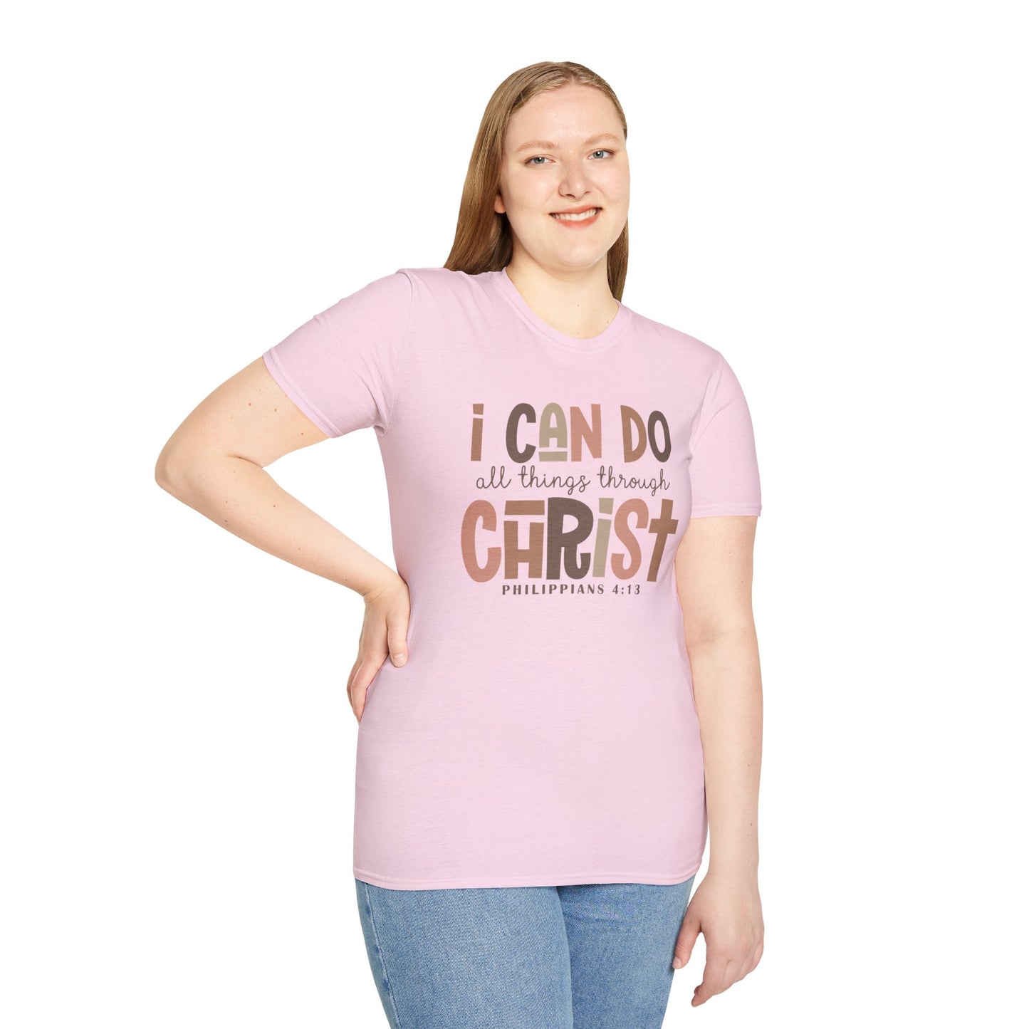 Faithful Unisex Tee with Inspirational Text - Earthtone Colors