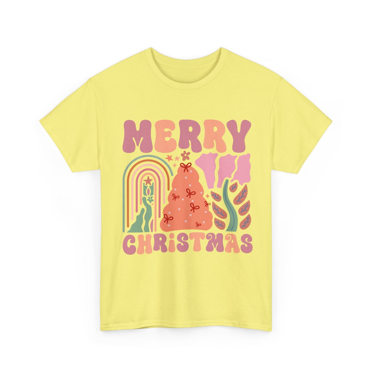 Boho Style Merry Christmas Tee - Unisex Tee