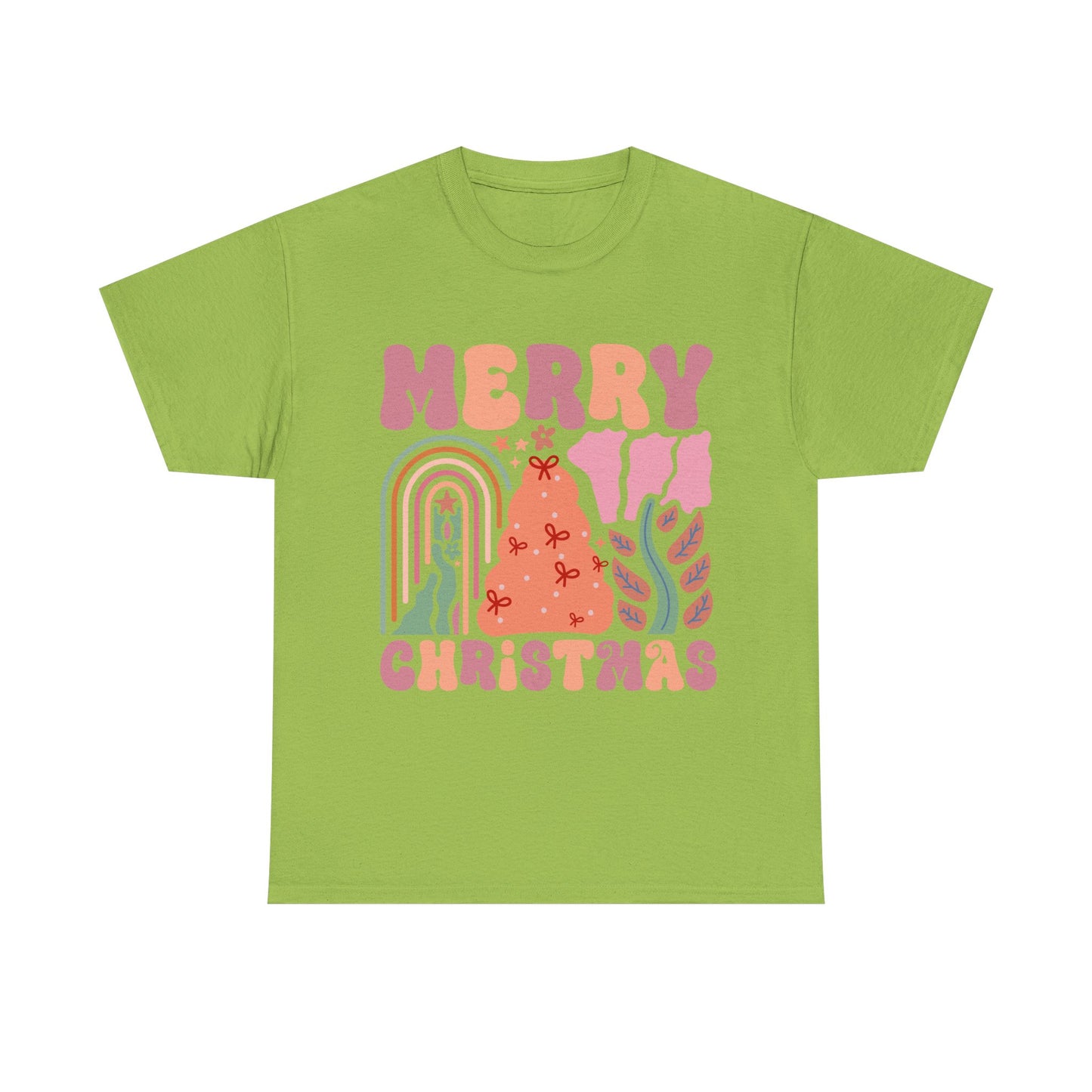 Boho Style Merry Christmas Tee - Unisex Tee