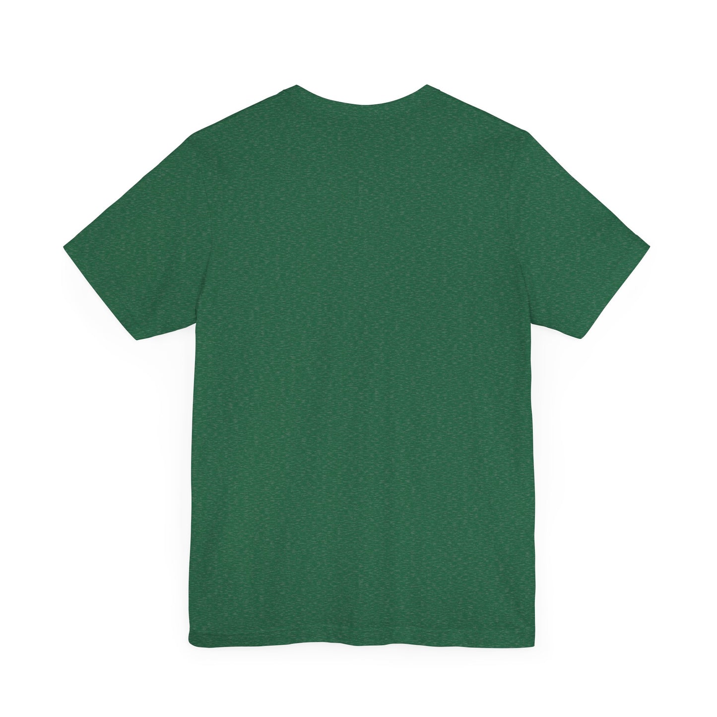 Faith Unisex Tee - Bold Orange with Green Leaves