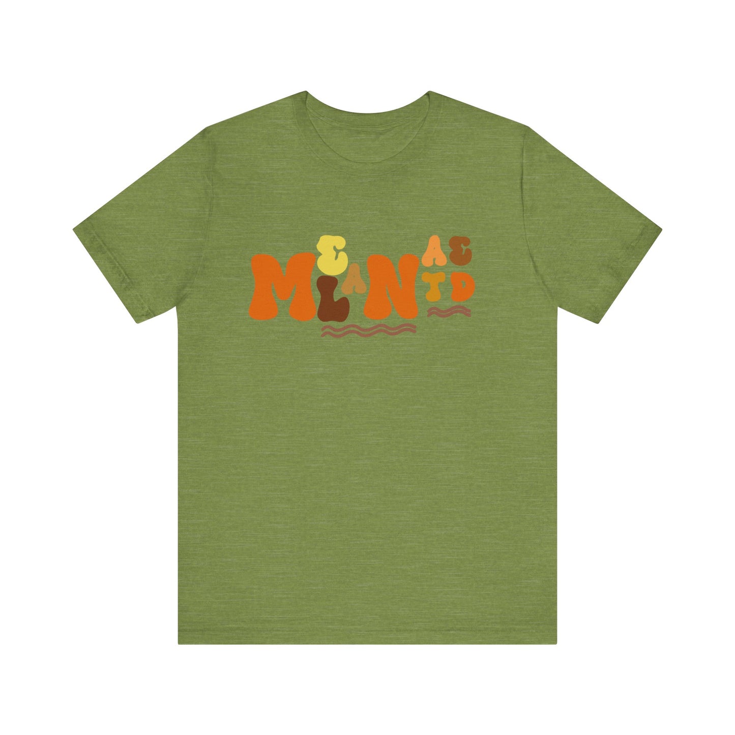Melanated Bubble Letters T-shirt Design 2