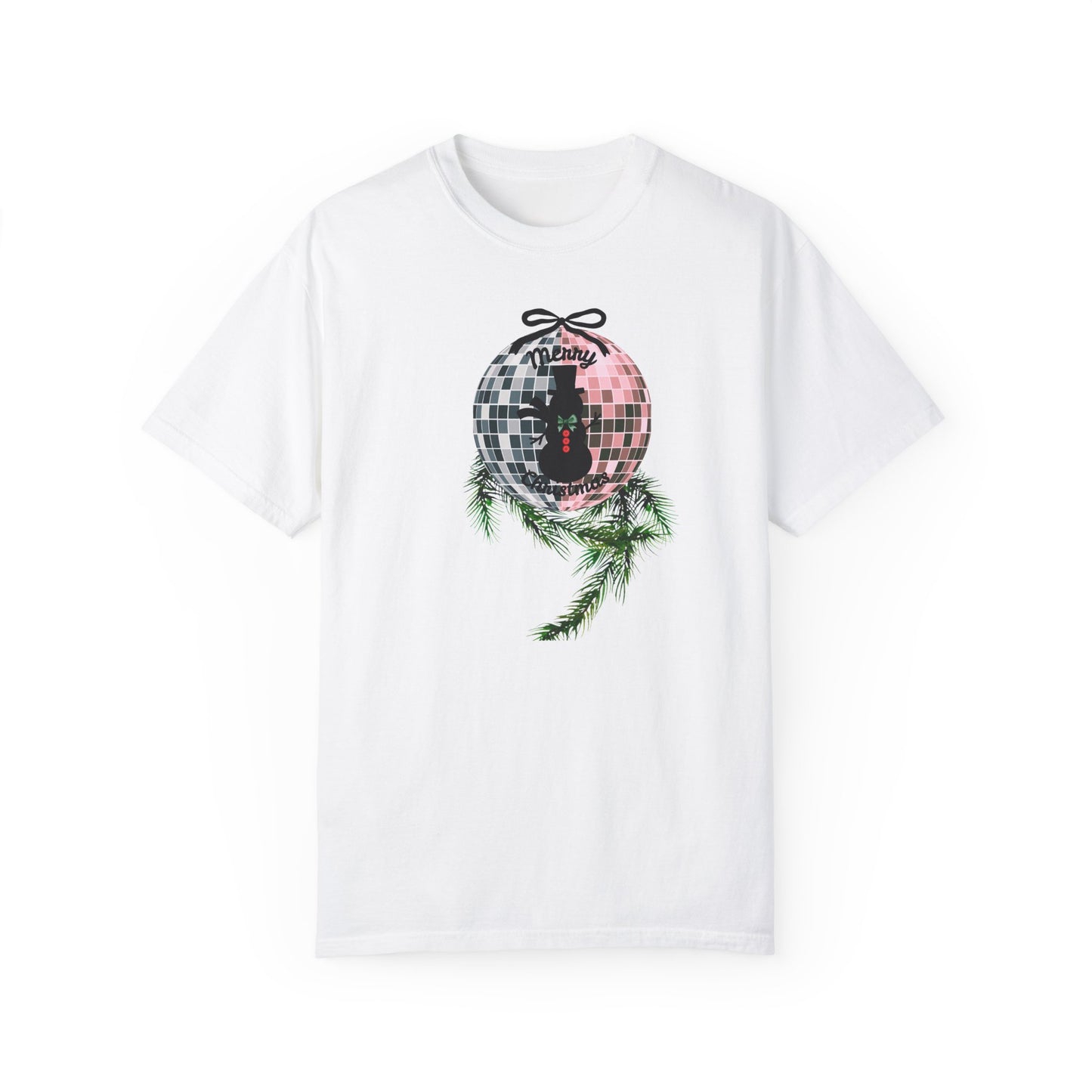 Christmas Disco Snowman T-shirt