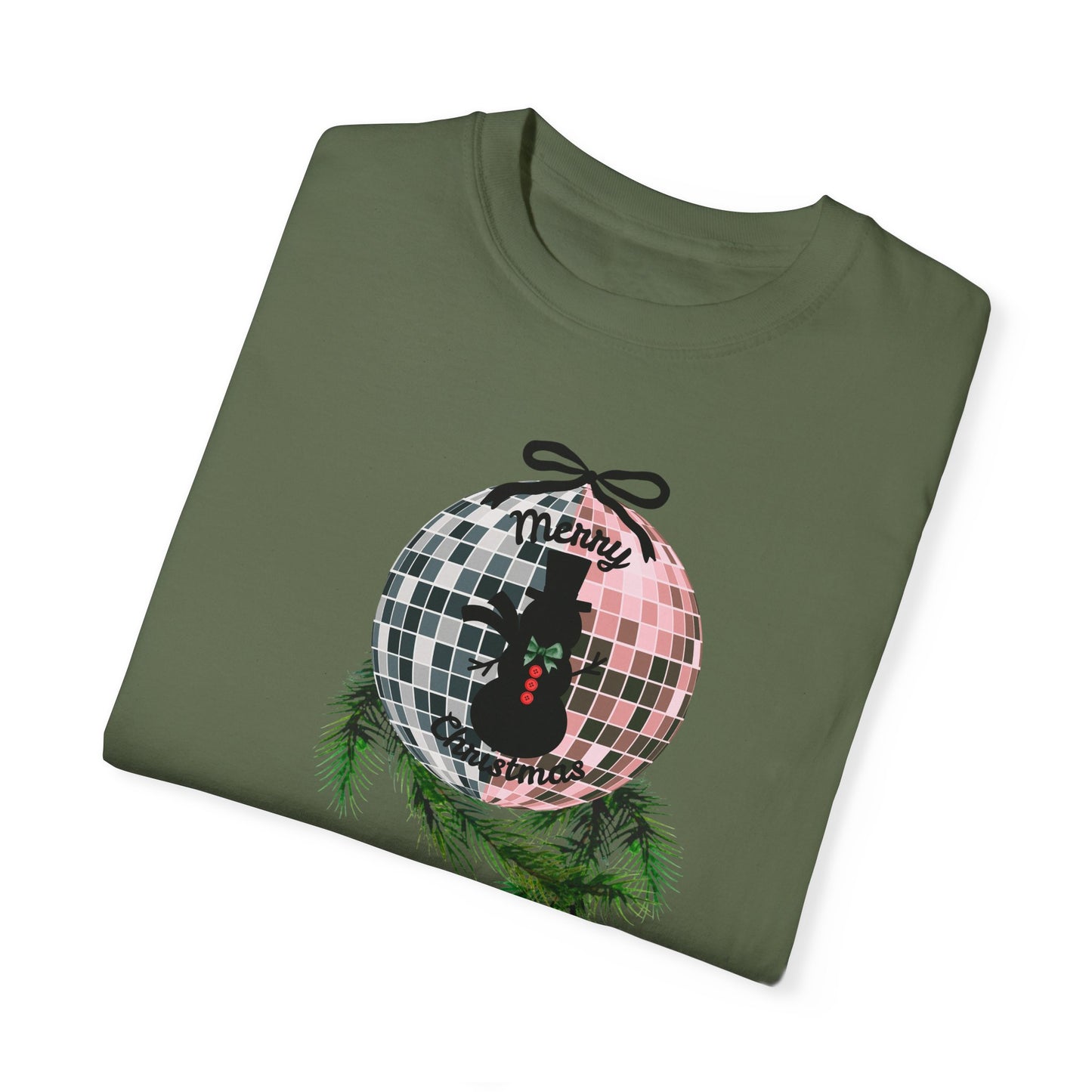 Christmas Disco Snowman T-shirt
