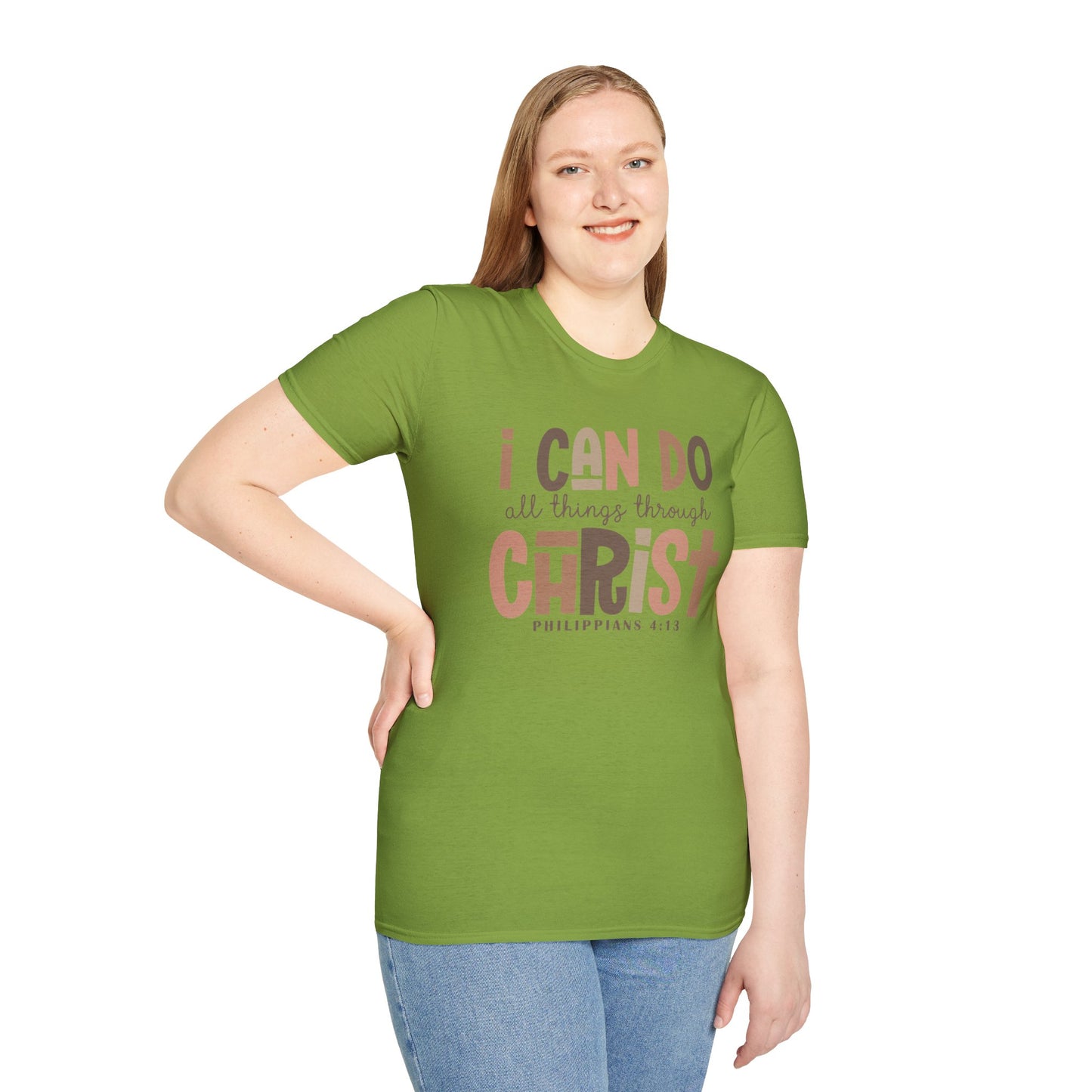 Faithful Unisex Tee with Inspirational Text - Earthtone Colors