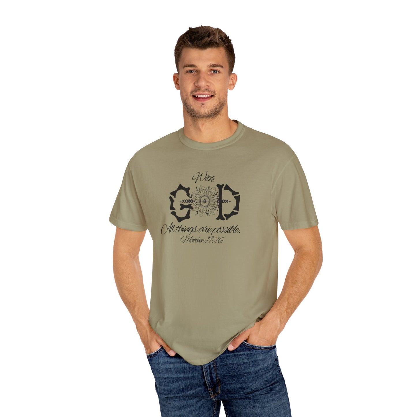 Daisy Scripture Tee