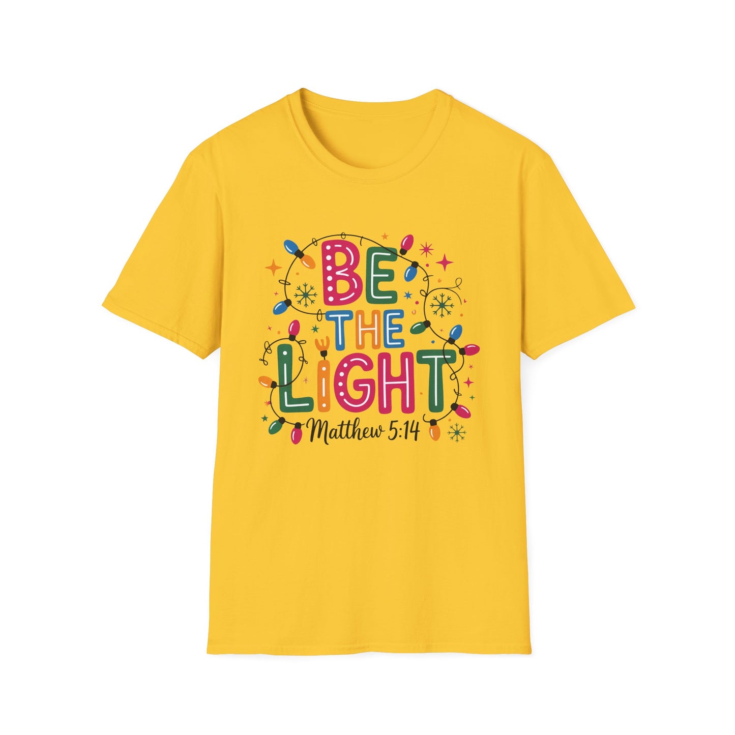 Christmas Be the Light T-Shirt