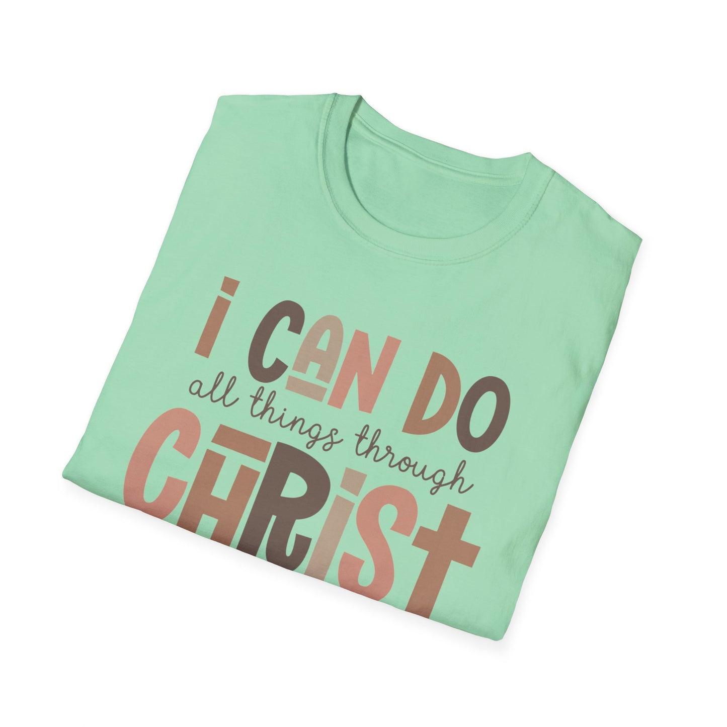 Faithful Unisex Tee with Inspirational Text - Earthtone Colors