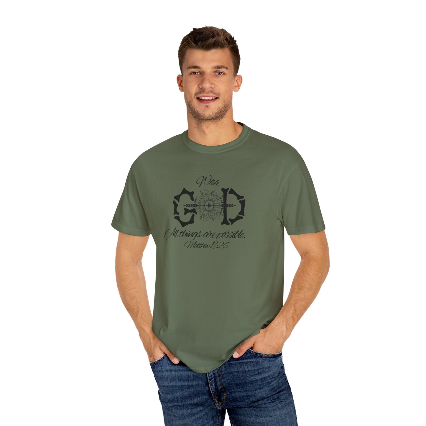 Daisy Scripture Tee