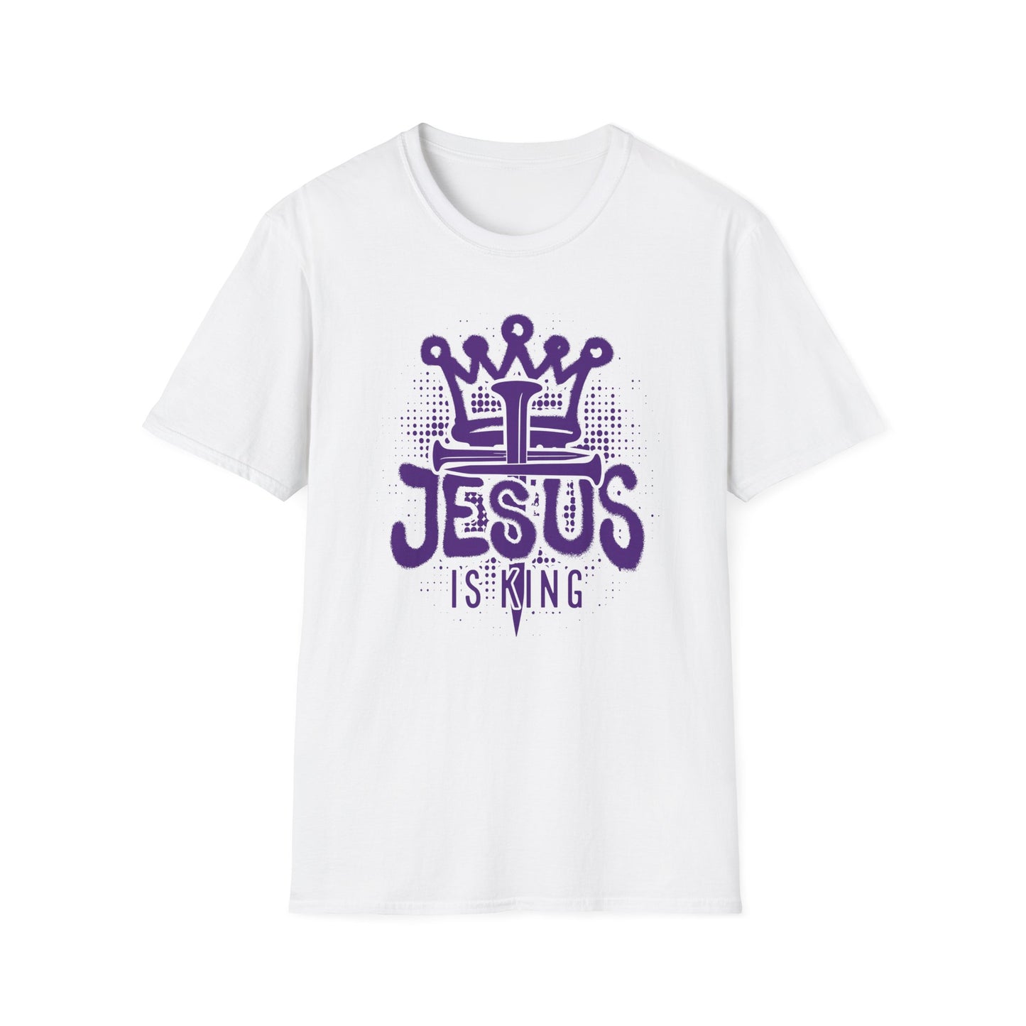 Graffiti Cross Unisex T-Shirt - Jesus is King