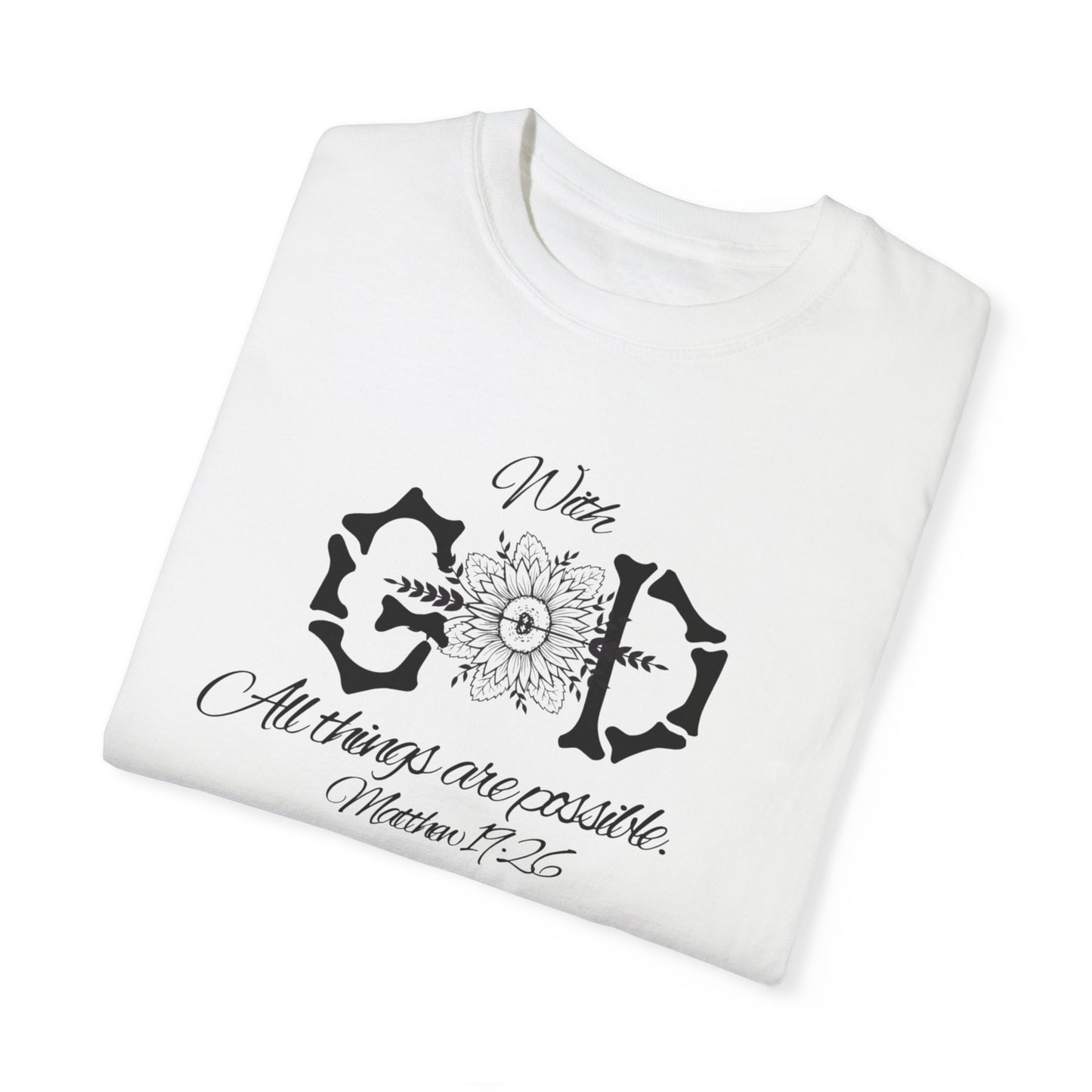 Daisy Scripture Tee