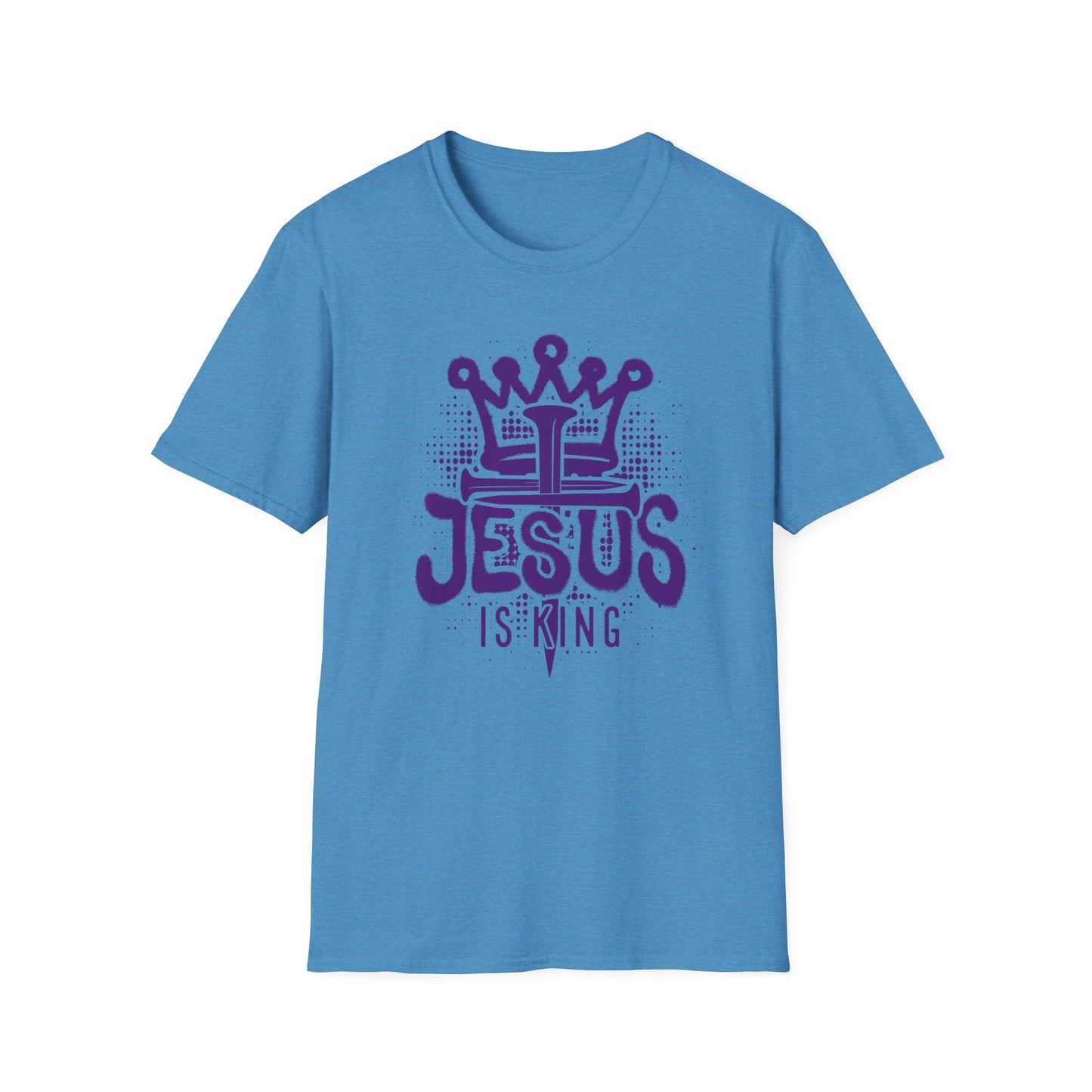 Graffiti Cross Unisex T-Shirt - Jesus is King
